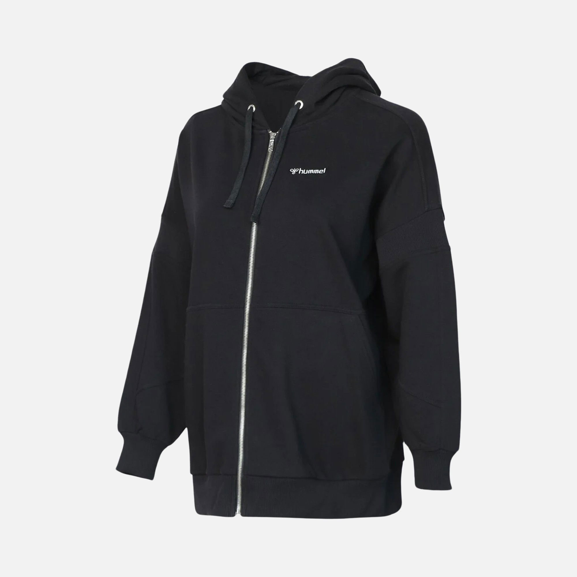 Hummel Sportswear Rasy Oversize Long Full-Zip Hoodie Kadın Sweatshirt