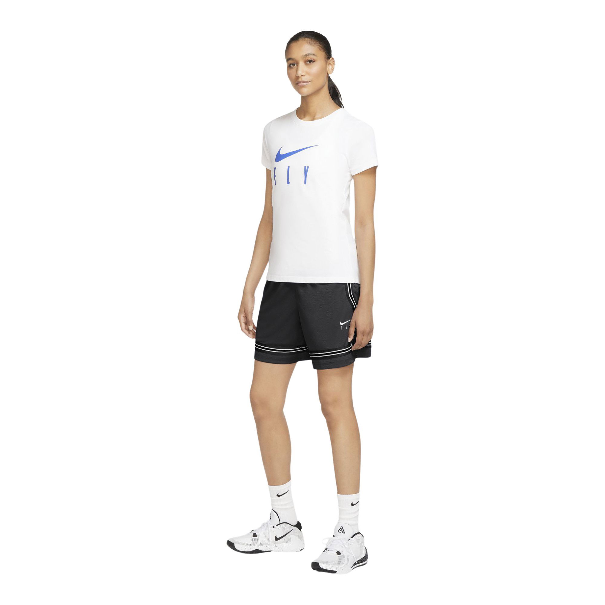 Nike Dri-Fit Swoosh Fly Basketball Kadın Şort
