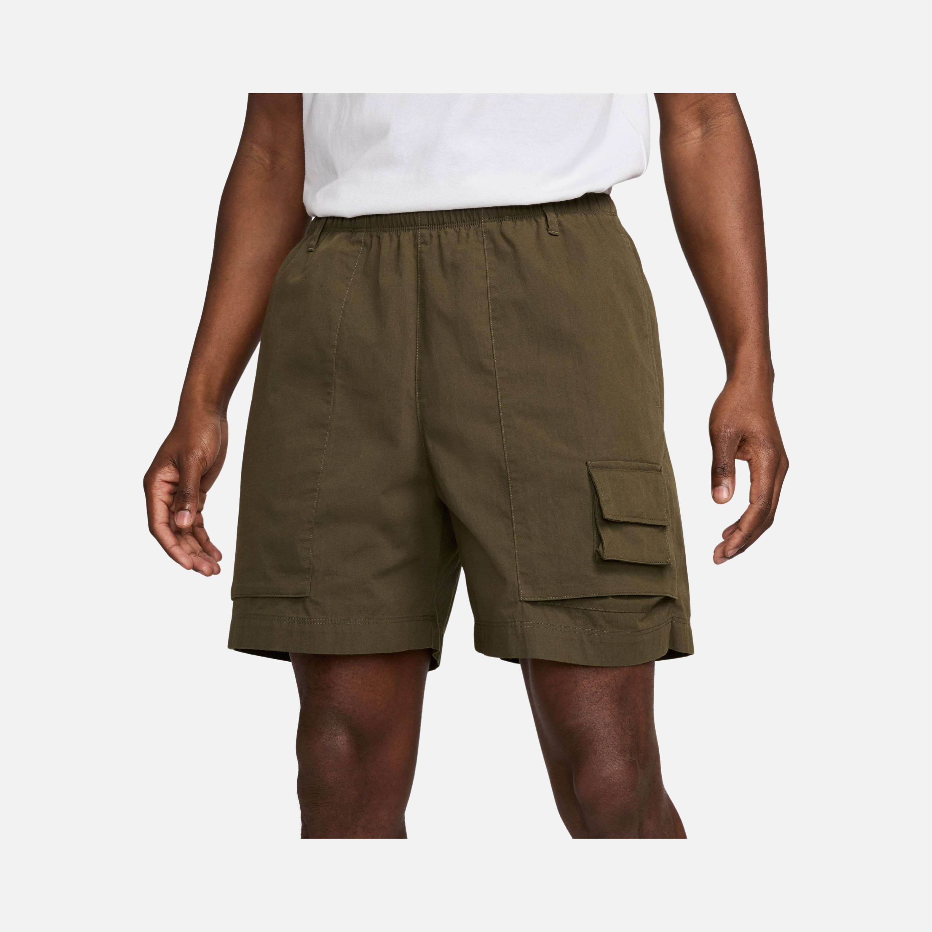 Nike Life Camp Stonewashed Twill Fabric Erkek Şort