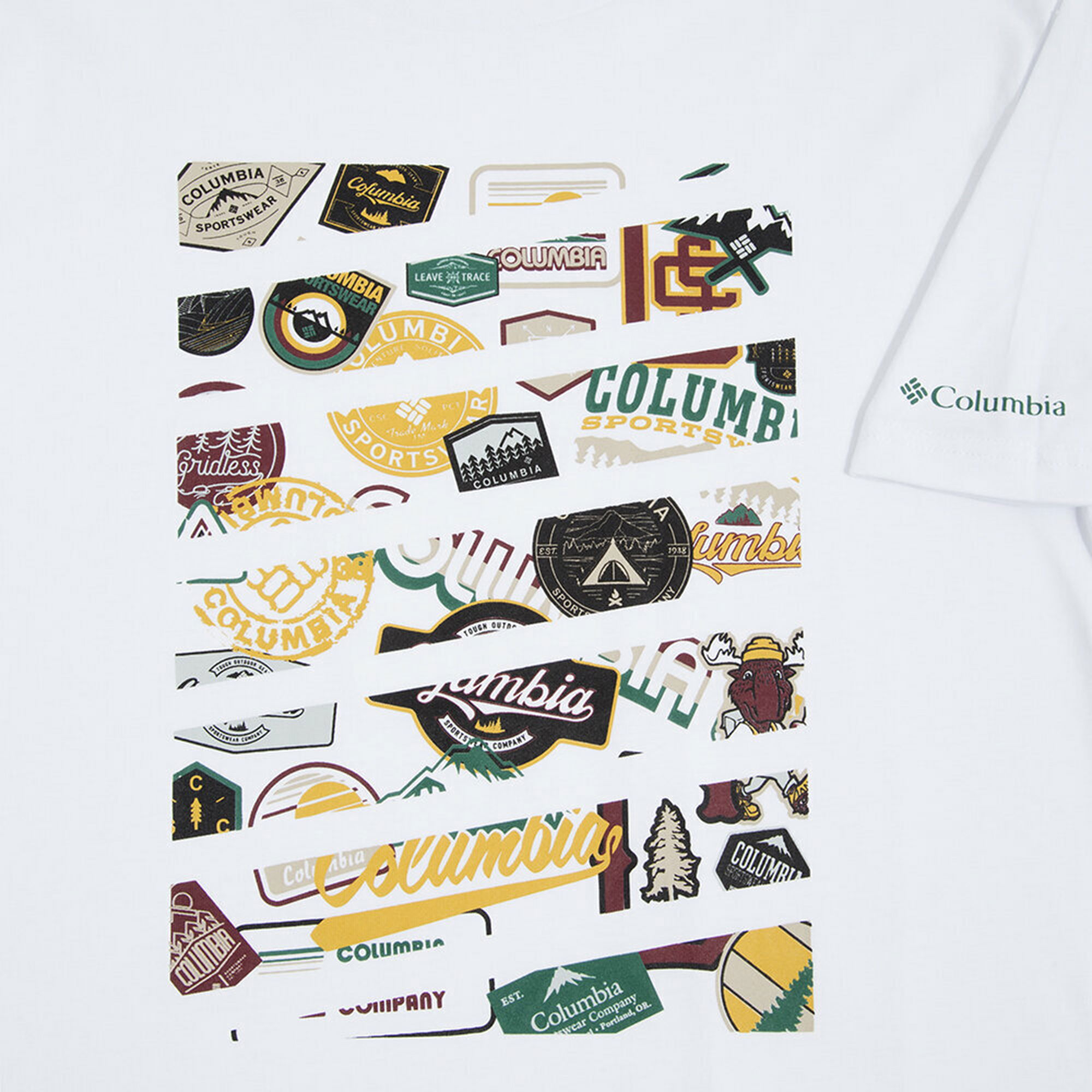 Columbia Logo Land Short-Sleeve Erkek Tişört