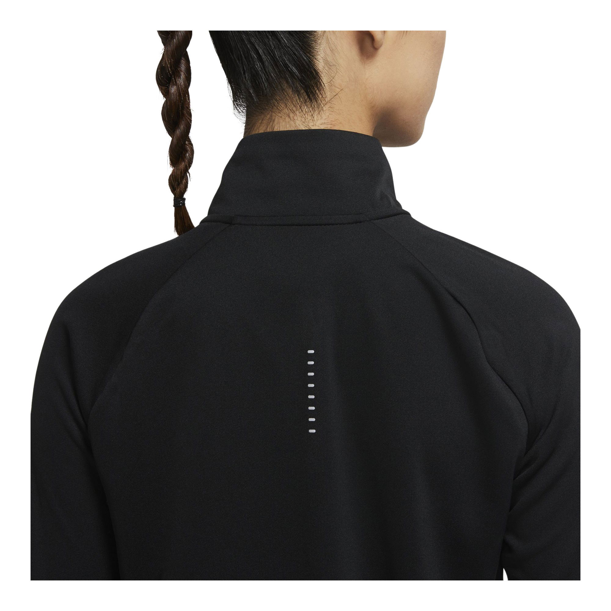 Nike Swoosh Running Half-Zip Long-Sleeve Kadın Tişört