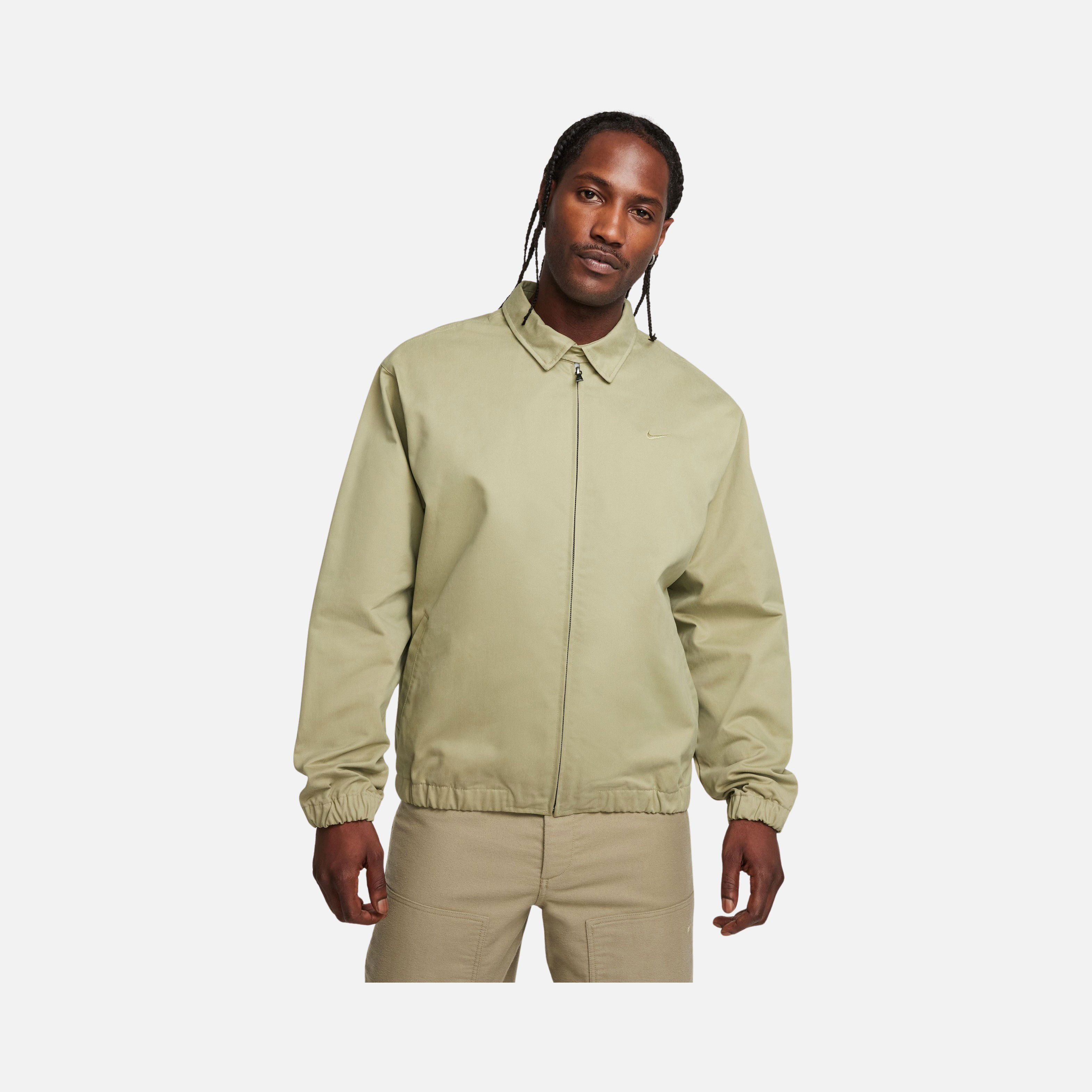 Nike Life Woven Harrington Wide Cut Full-Zip Erkek Ceket