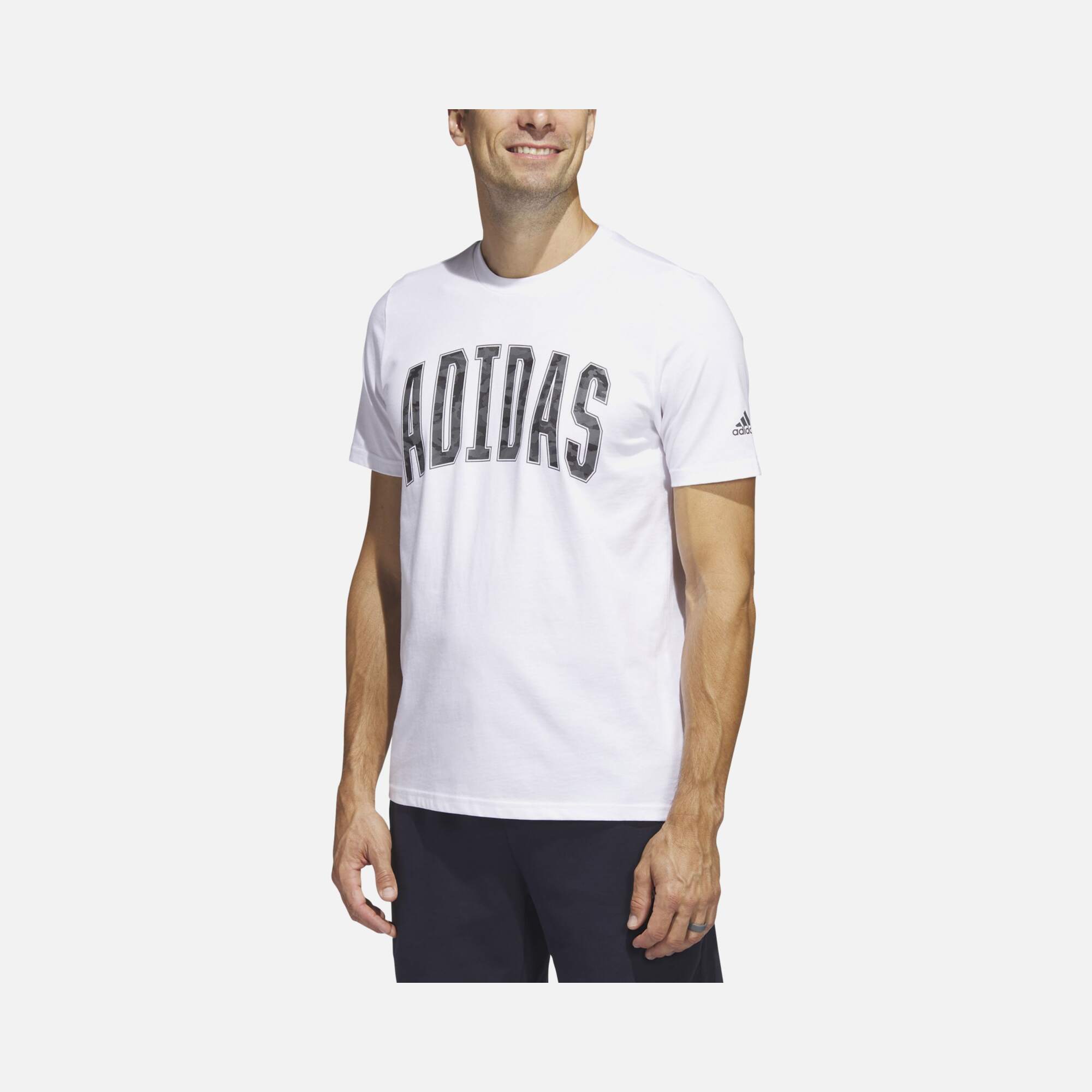 adidas Sportswear Camouflage Graphic T2 Short-Sleeve Erkek Tişört