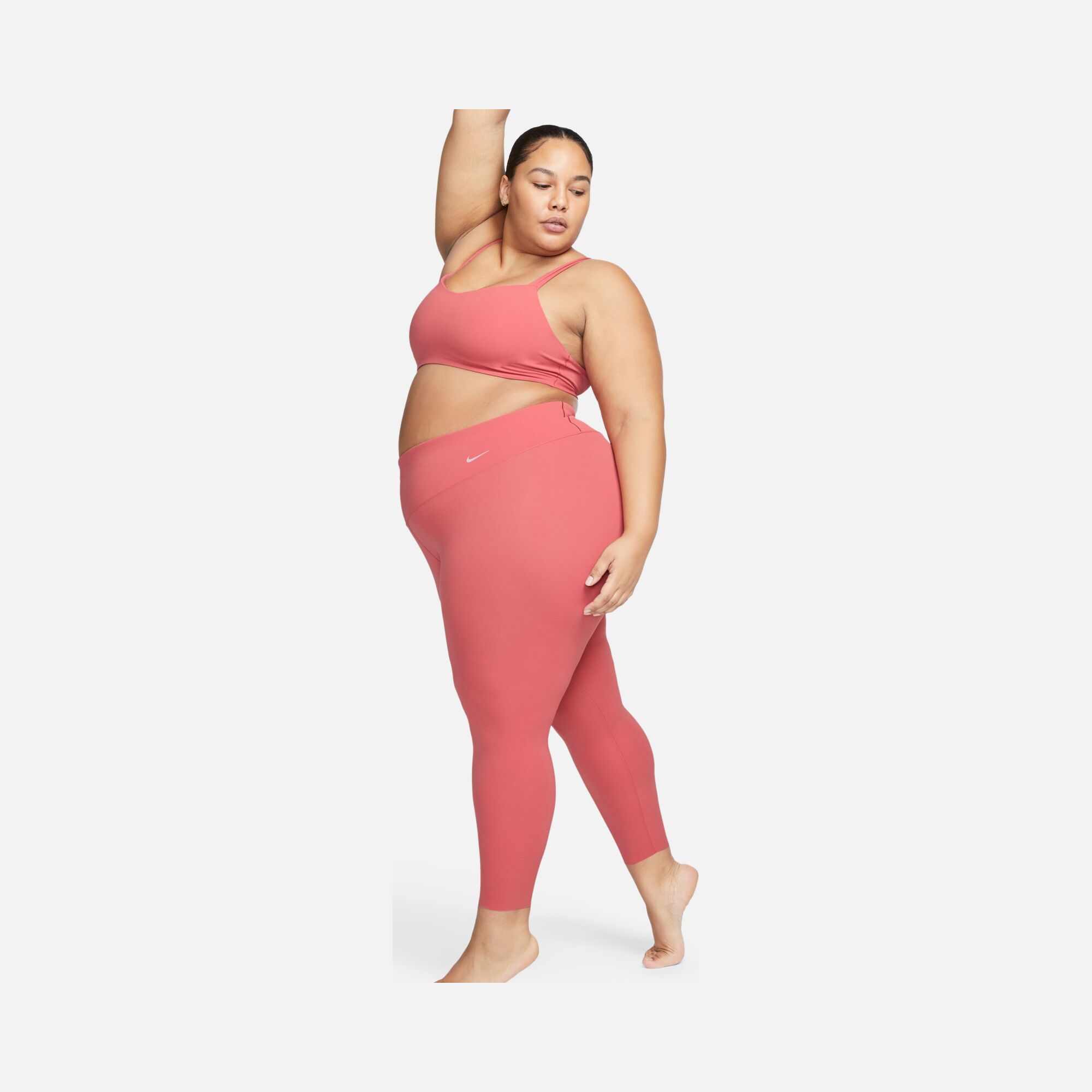 Nike Zenvy Gentle-Support High-Waisted 7/8 (Plus Size) Kadın Tayt