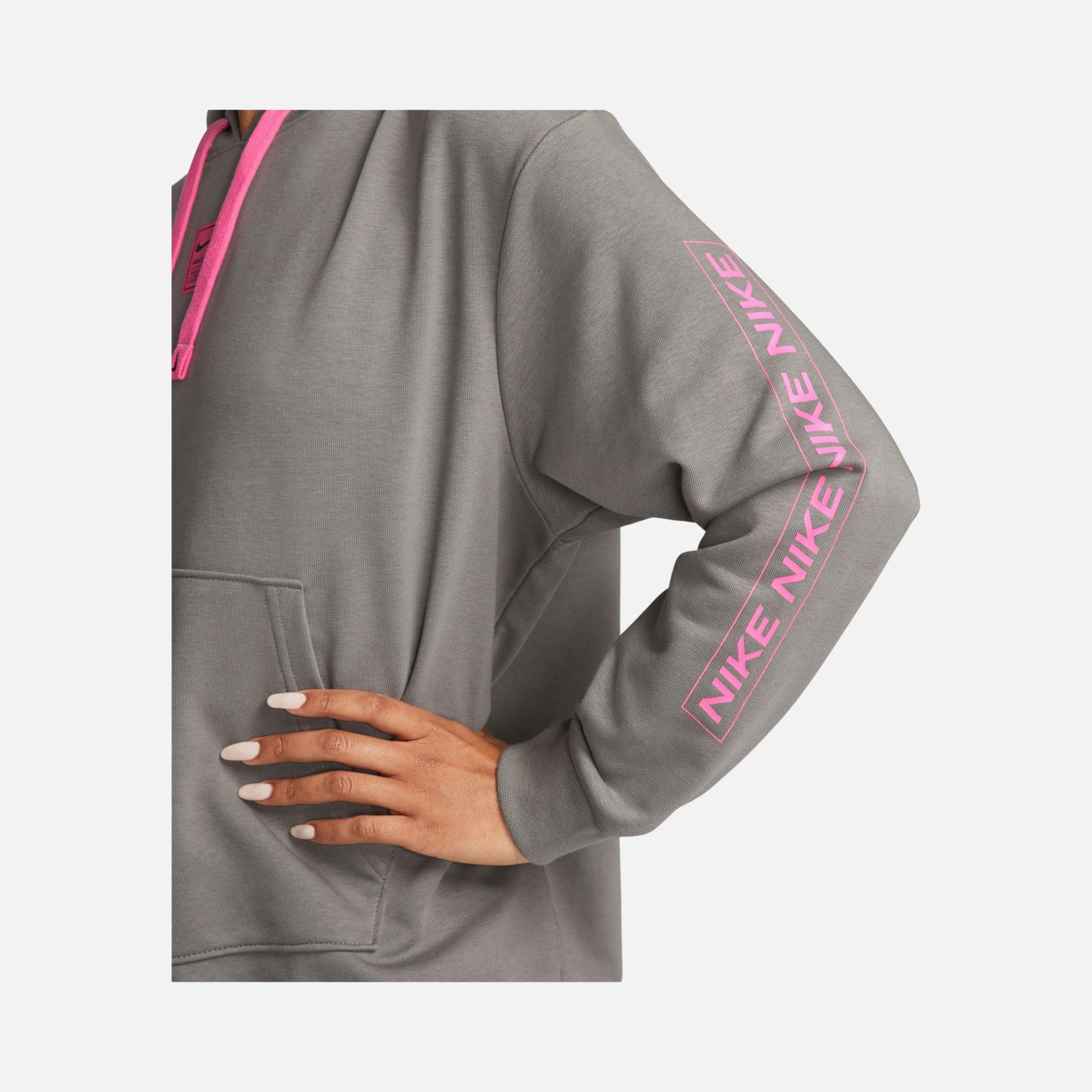 Nike Pro Dri-Fit Get Fit Graphic Hoodie Kadın Sweatshirt