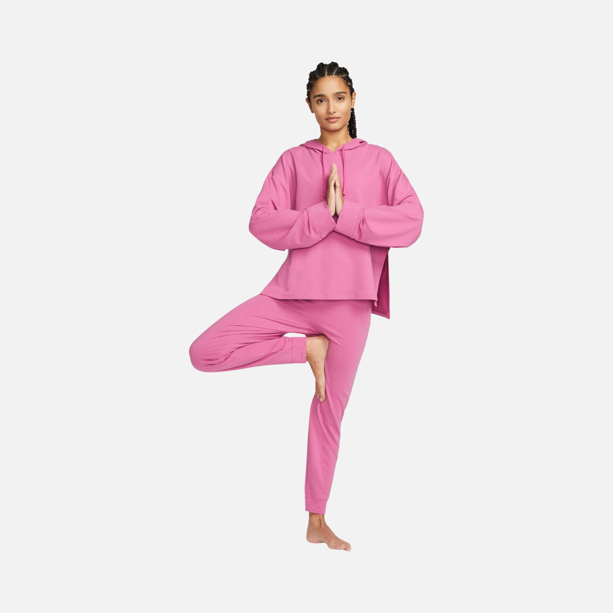 Nike Yoga Dri-Fit Fleece Training Hoodie Kadın Sweatshirt