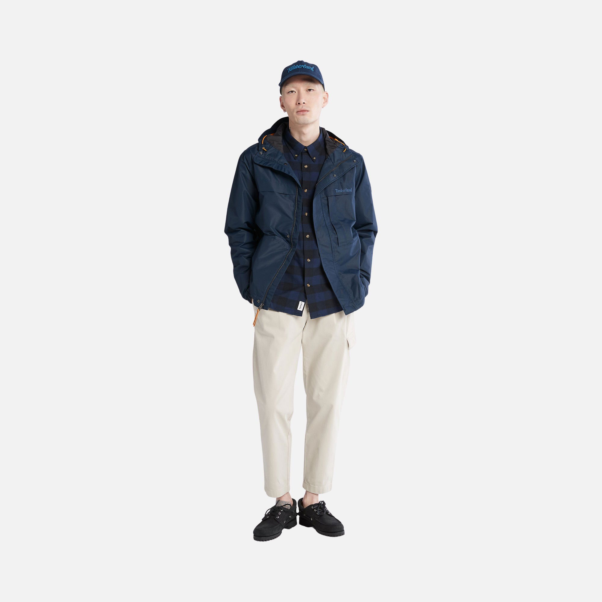 Timberland Sportswear Water Resistant Shell Full-Zip Hoodie Erkek Ceket