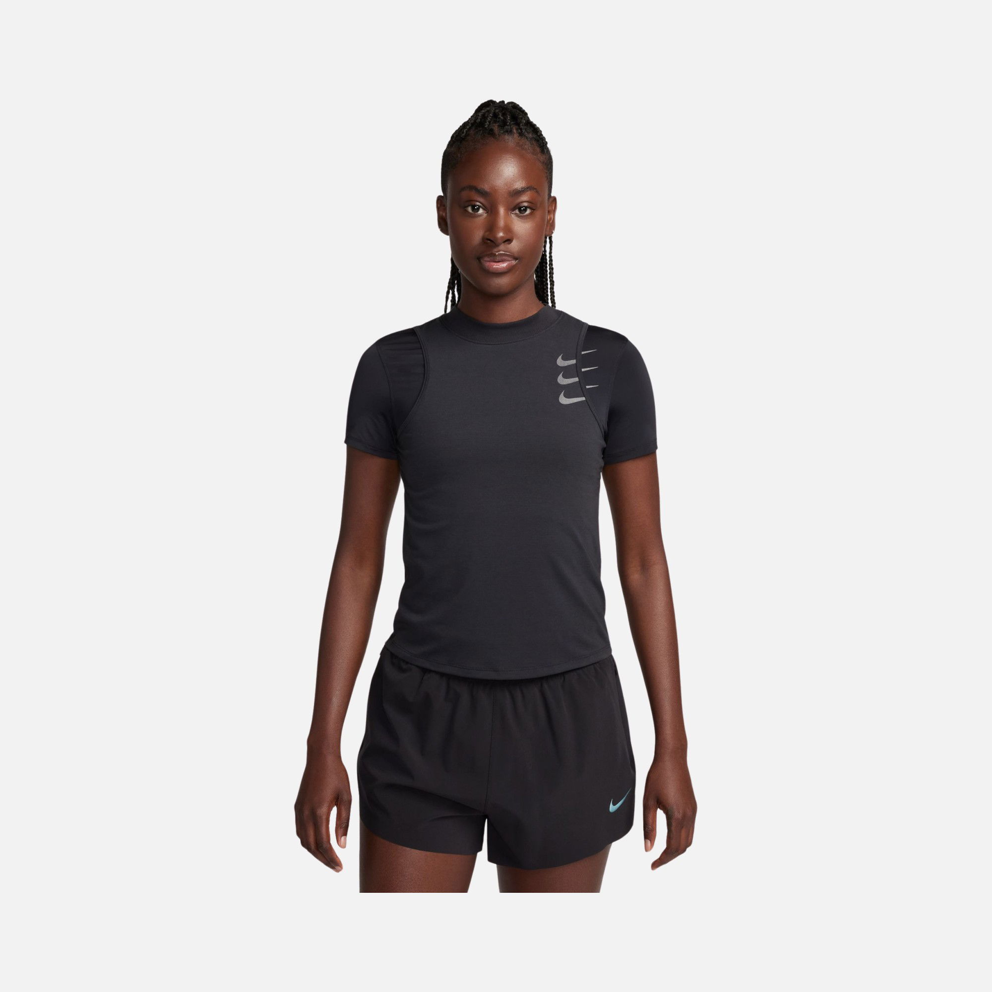 Nike Dri-Fit ADV Running Division Short-Sleeve Kadın Tişört
