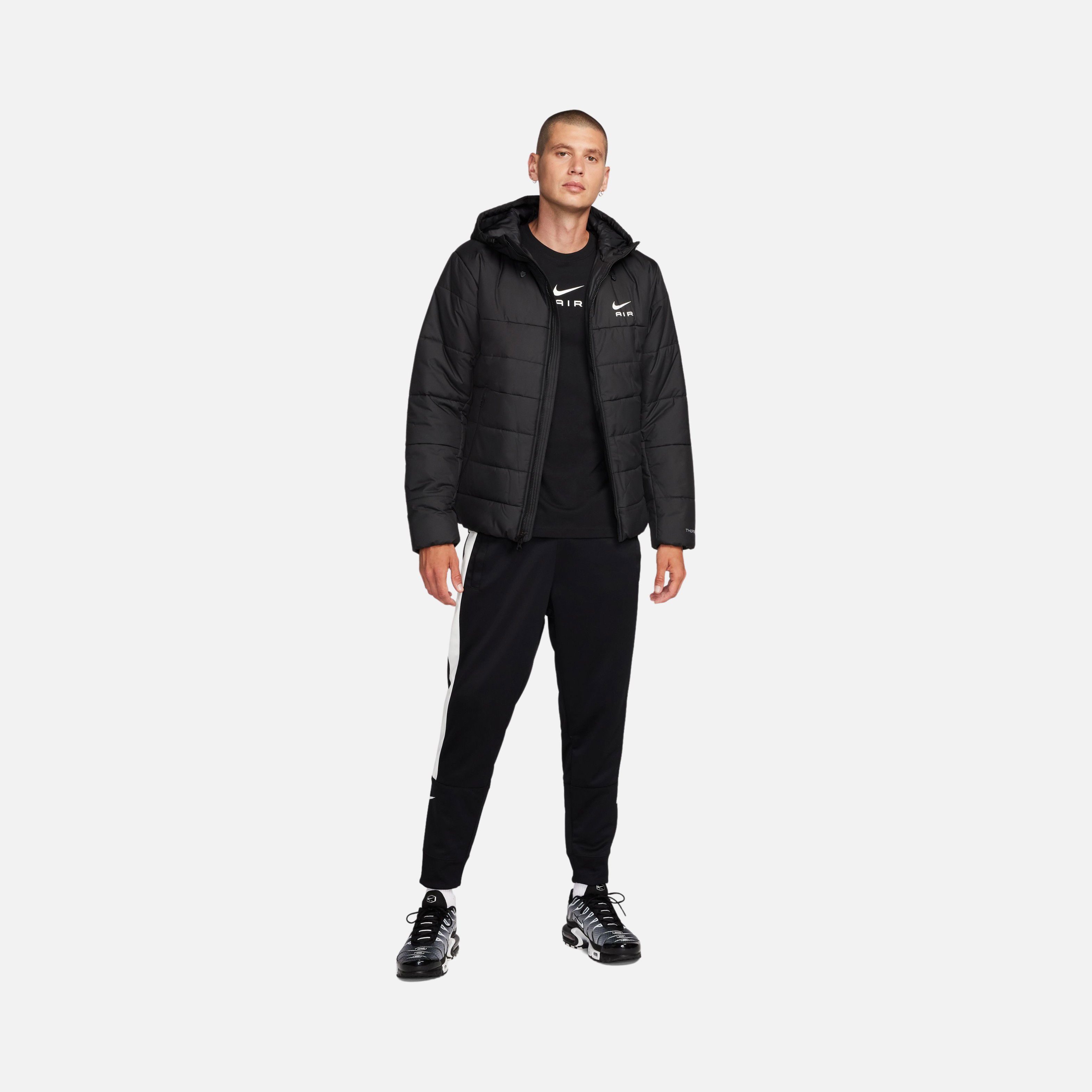 Nike Sportswear Swoosh Air Therma-Fit Synthetic-Fill Full-Zip Hoodie Erkek Ceket