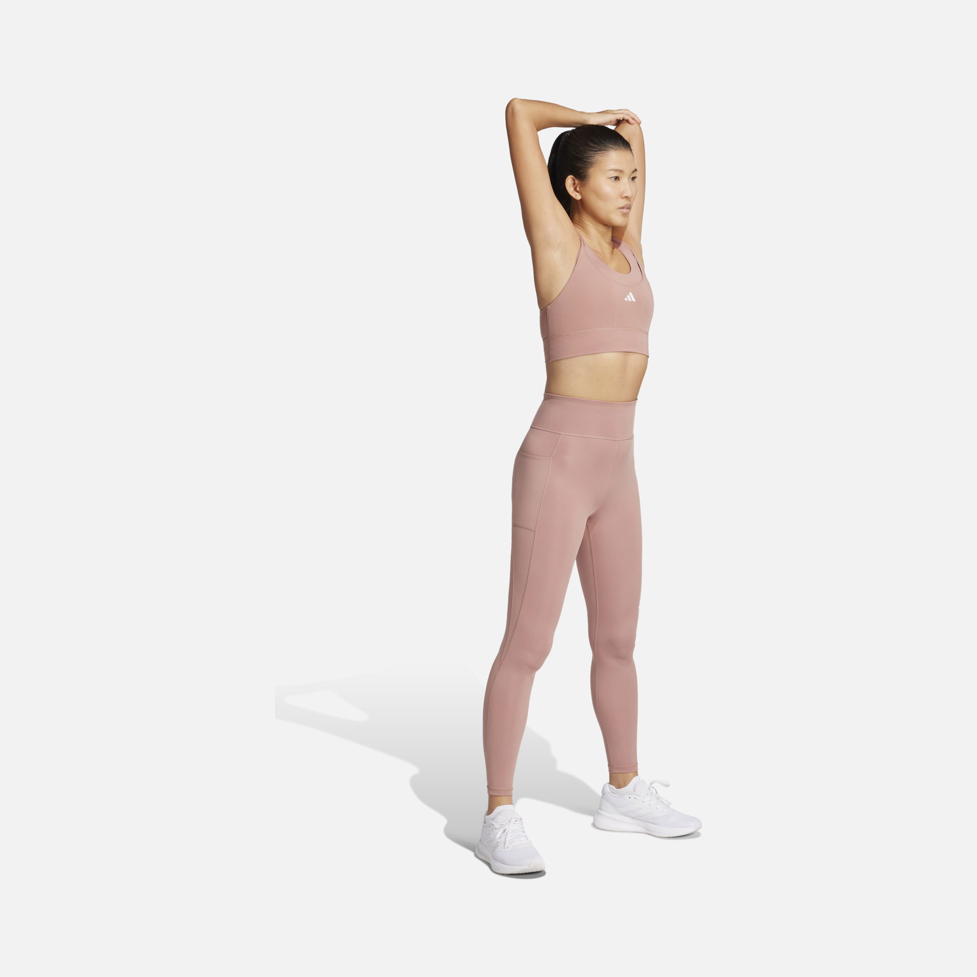 adidas AEROREADY Own the Run Adiflex Fabric High Waist 7/8 Running Kadın Tayt