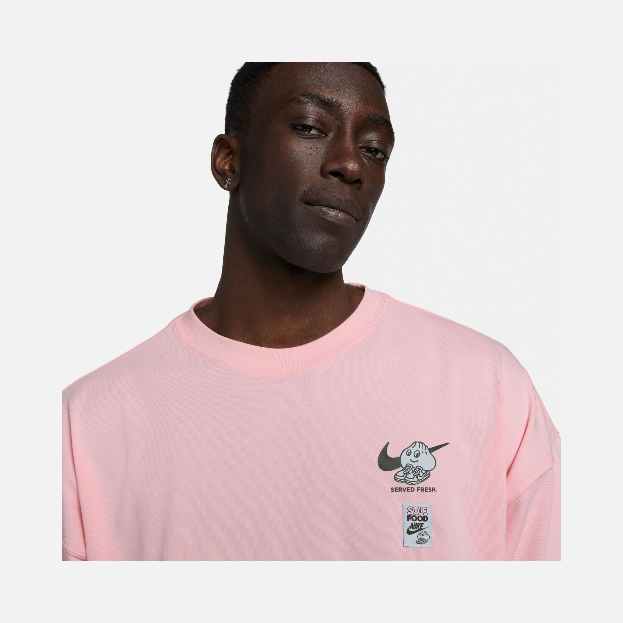 Nike Sportswear Sole Food Graphic Oversized Short-Sleeve Erkek Tişört