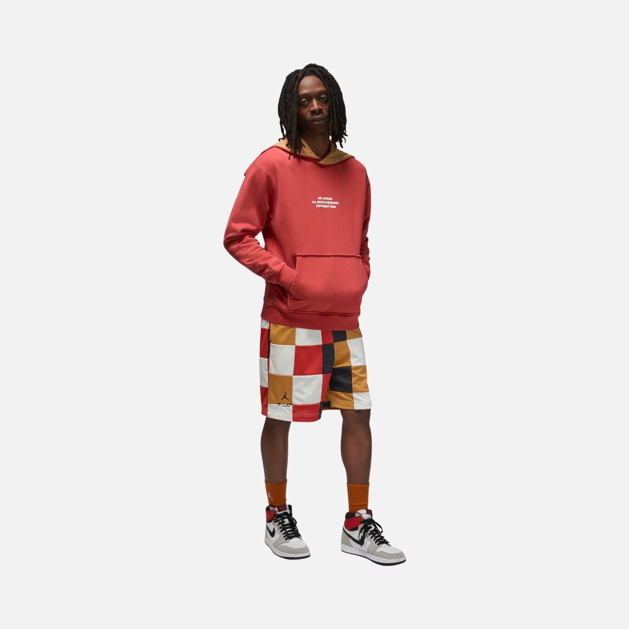 Nike Jordan Flight Paris Heritage Fleece Pullover Hoodie Erkek Sweatshirt