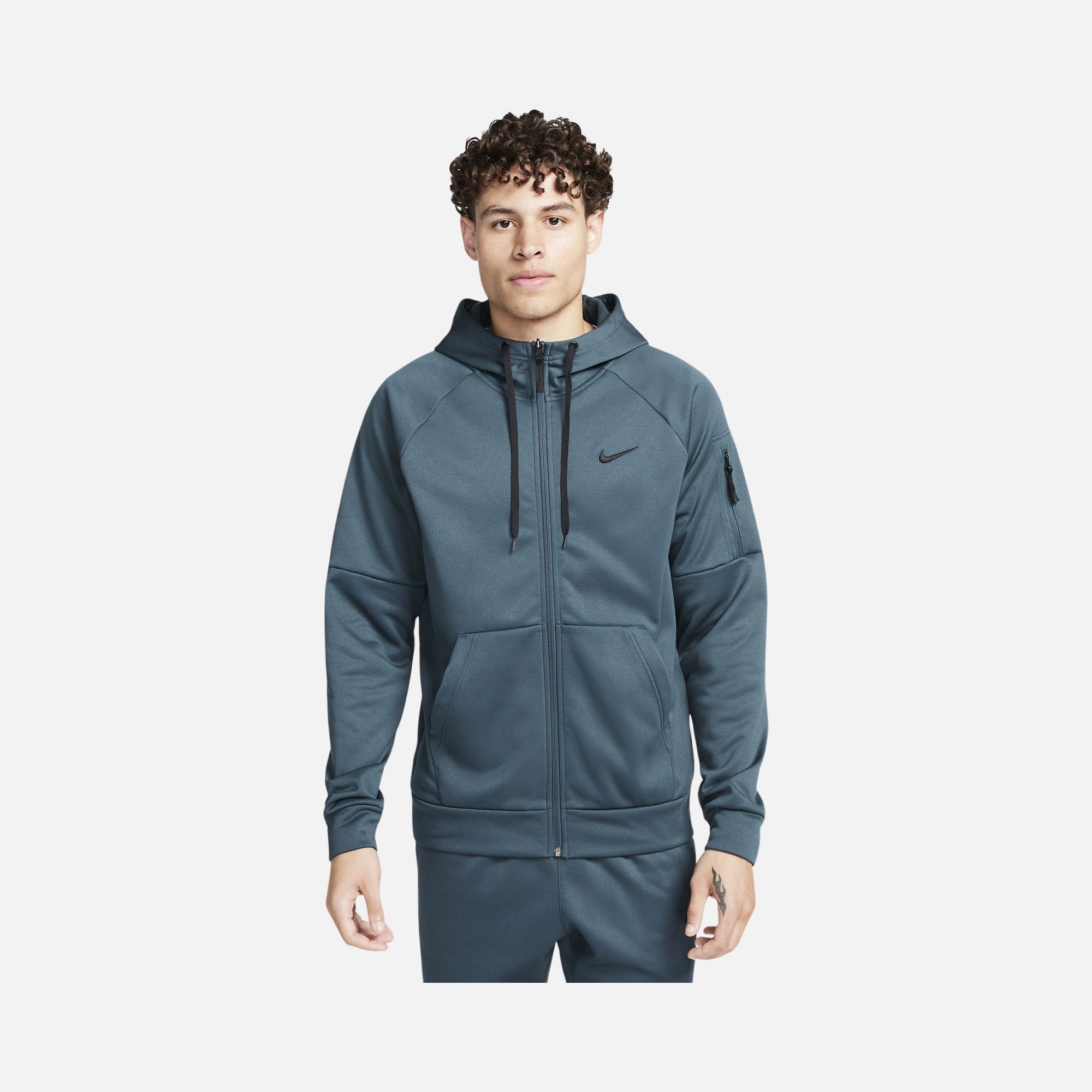 Nike Therma-Fit Fitness Training Full-Zip Hoodie Erkek Sweatshirt