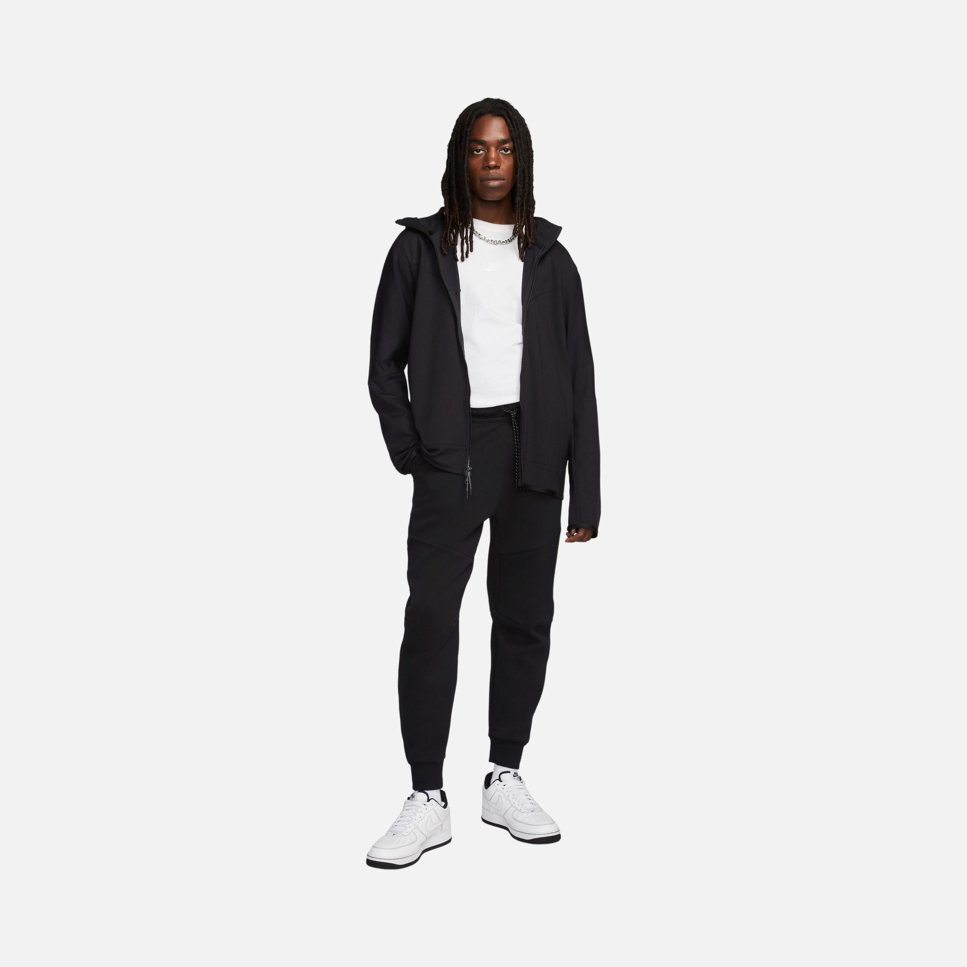 Nike Sportswear Tech Fleece Lightweight Full-Zip Hoodie Erkek Sweatshirt