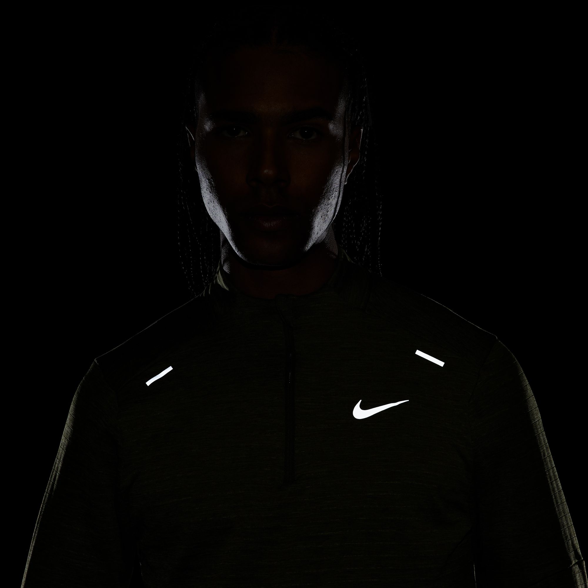 Nike Therma-Fit Repel 1/2-Zip Running Long-Sleeve Erkek Tişört