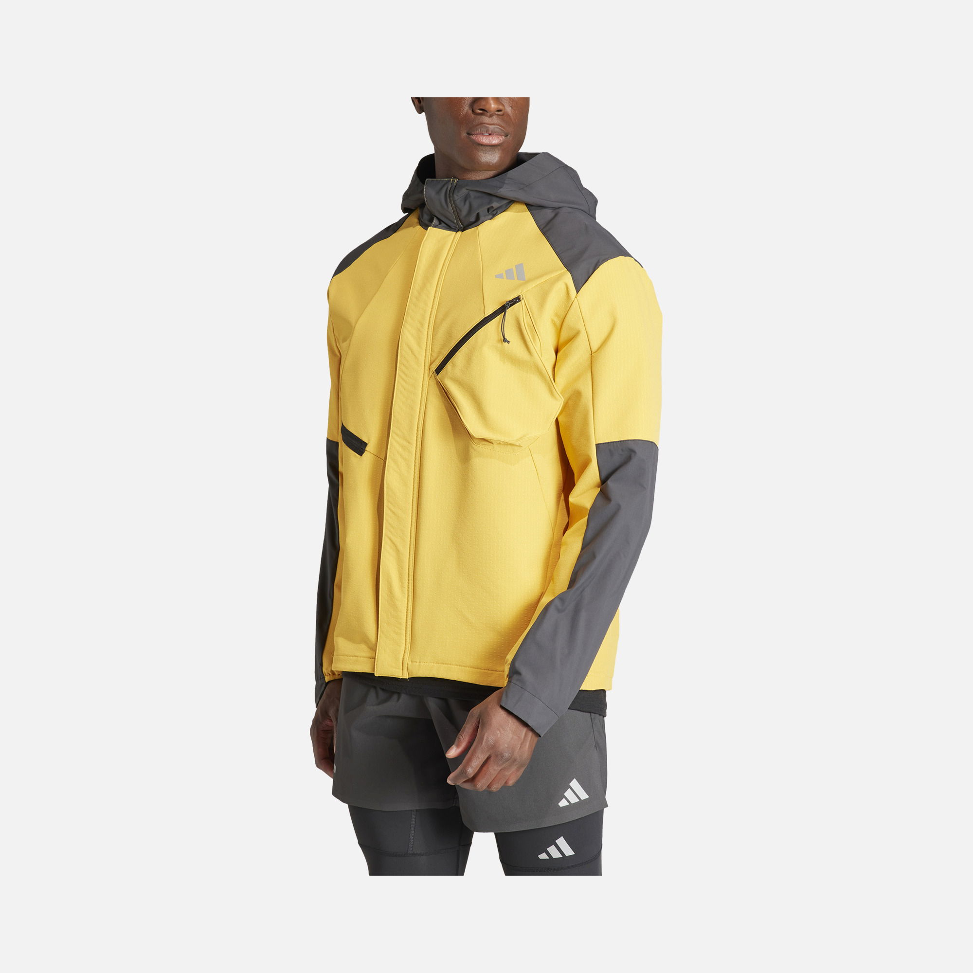 adidas Run Ultimate Conquer Running Full-Zip Hoodie Erkek Ceket