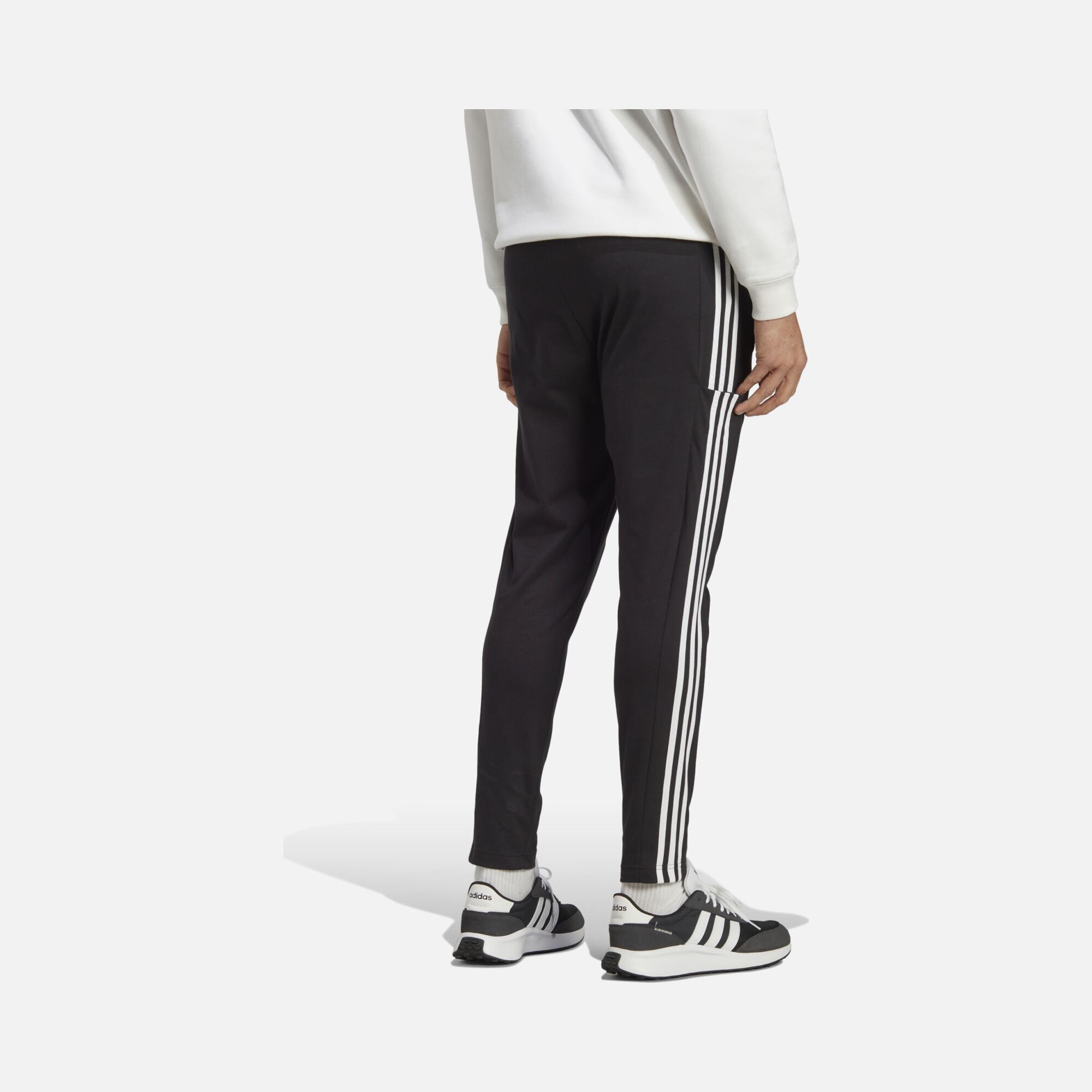 adidas Essentials Single Jersey Tapered Open Hem Running Erkek Eşofman Altı