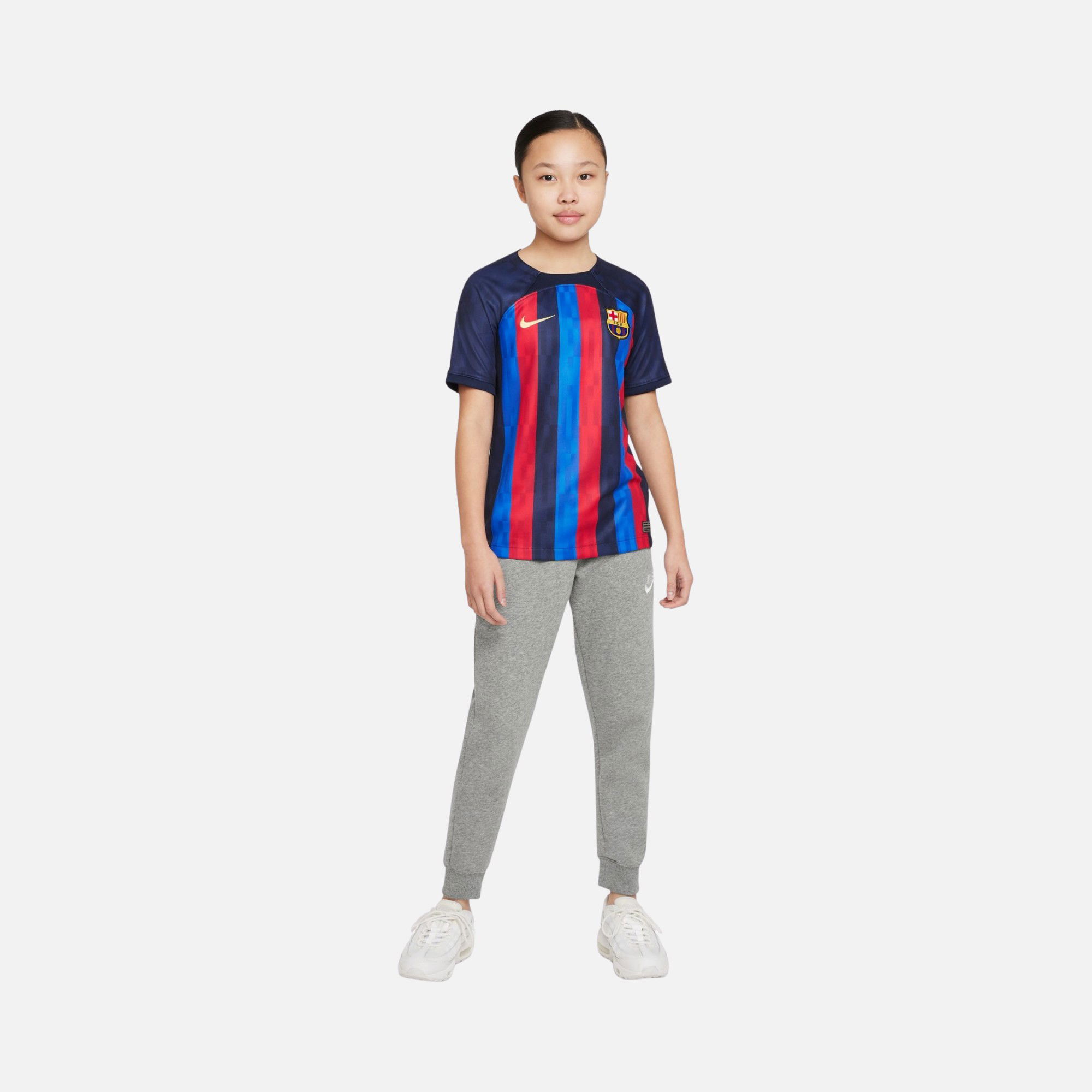 Nike FC Barcelona 2022-2023 Stadyum İç Saha Çocuk Forma