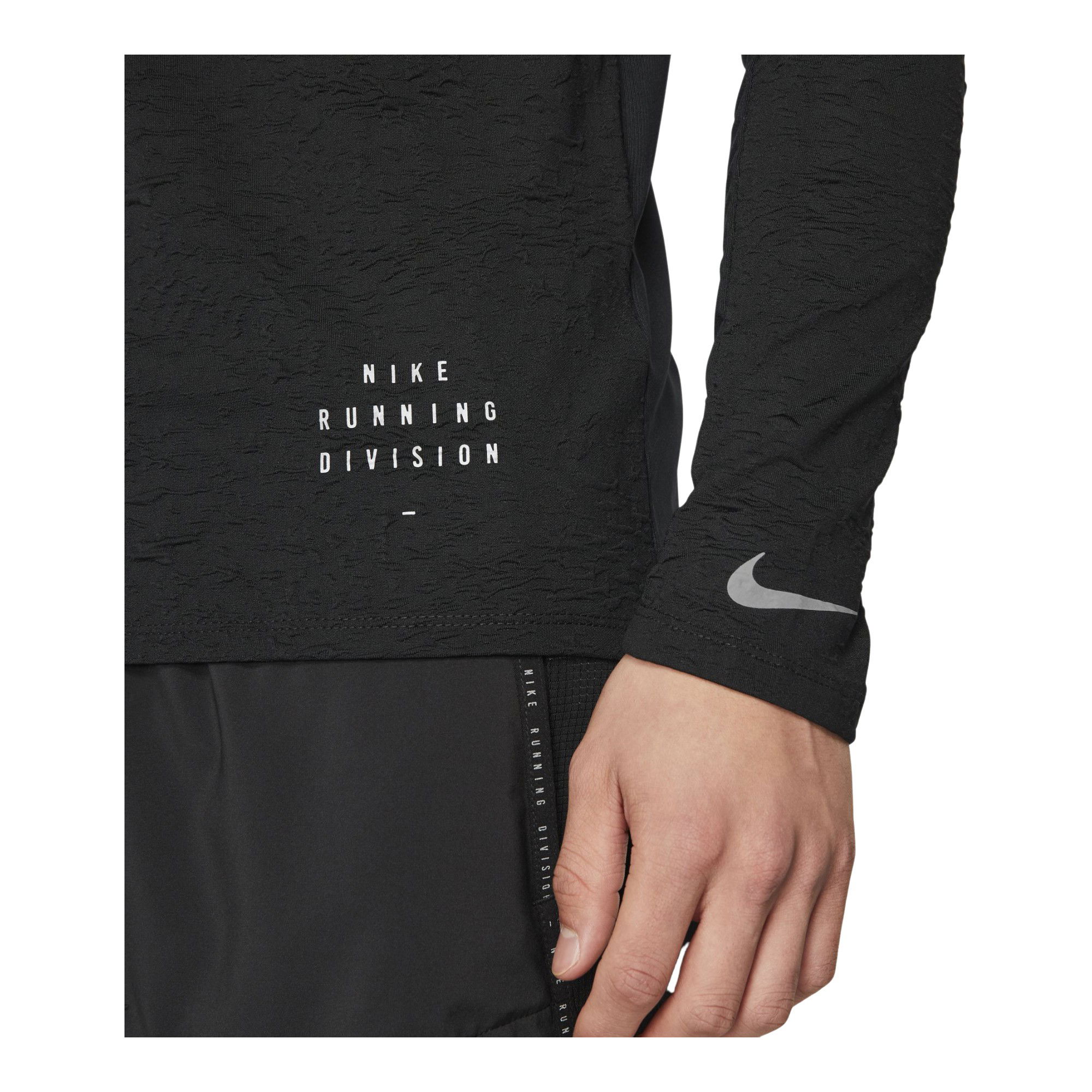 Nike Dri-Fit Element Run Division Running Half-Zip Long-Sleeve Erkek Tişört