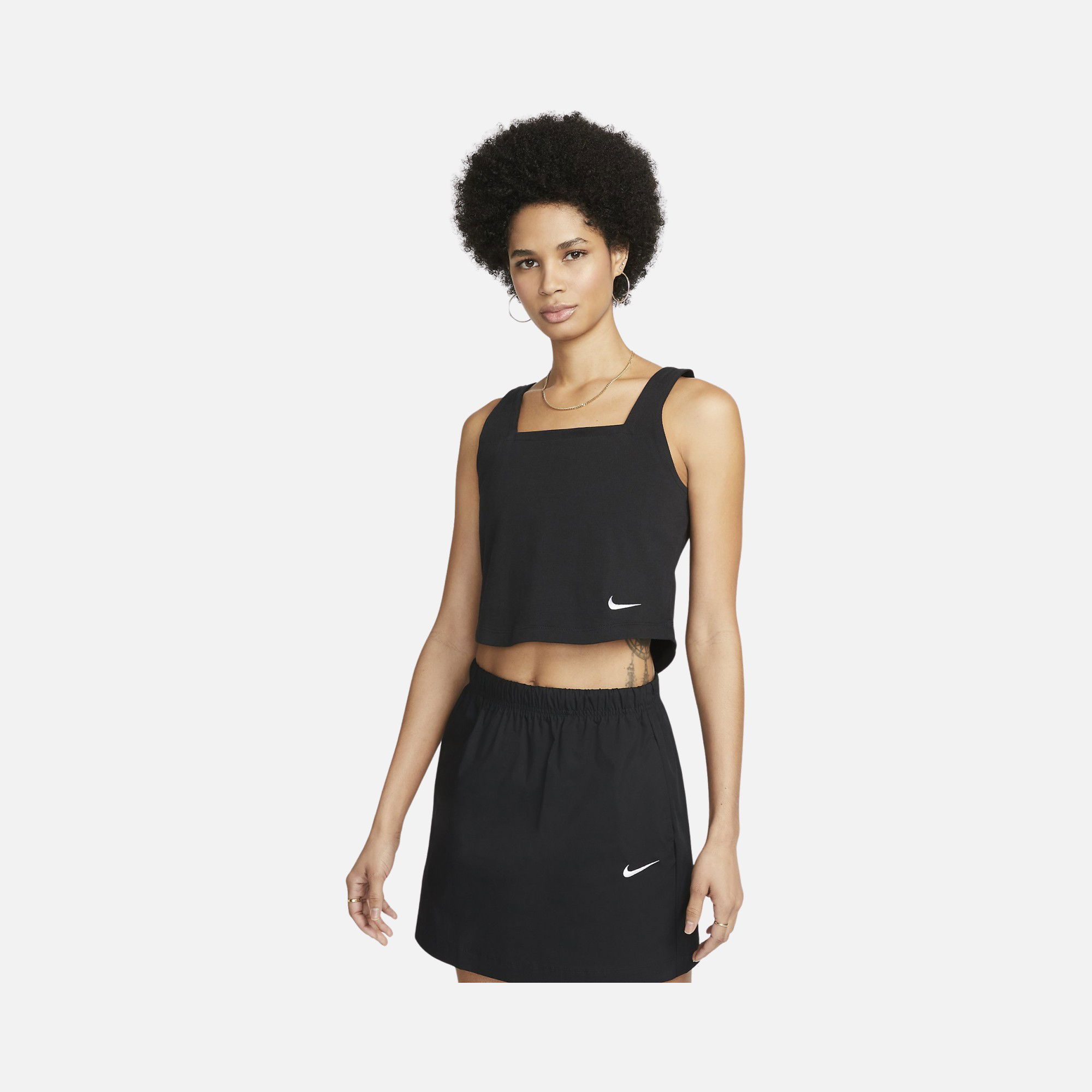 Nike Sportswear Statement Jersey Cami Cropped Kadın Atlet