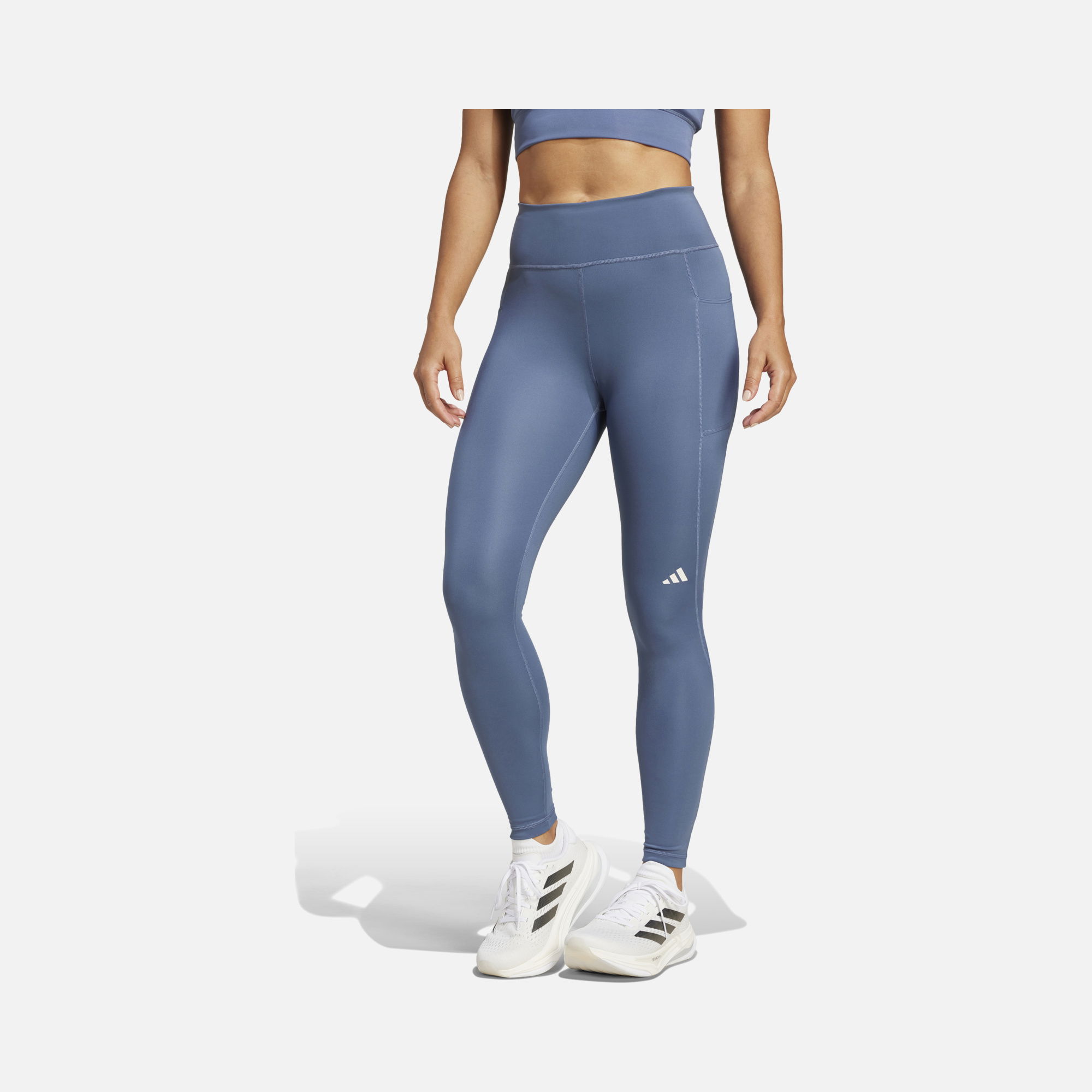 adidas AEROREADY Own the Run Adiflex Fabric High Waist 7/8 Running Kadın Tayt