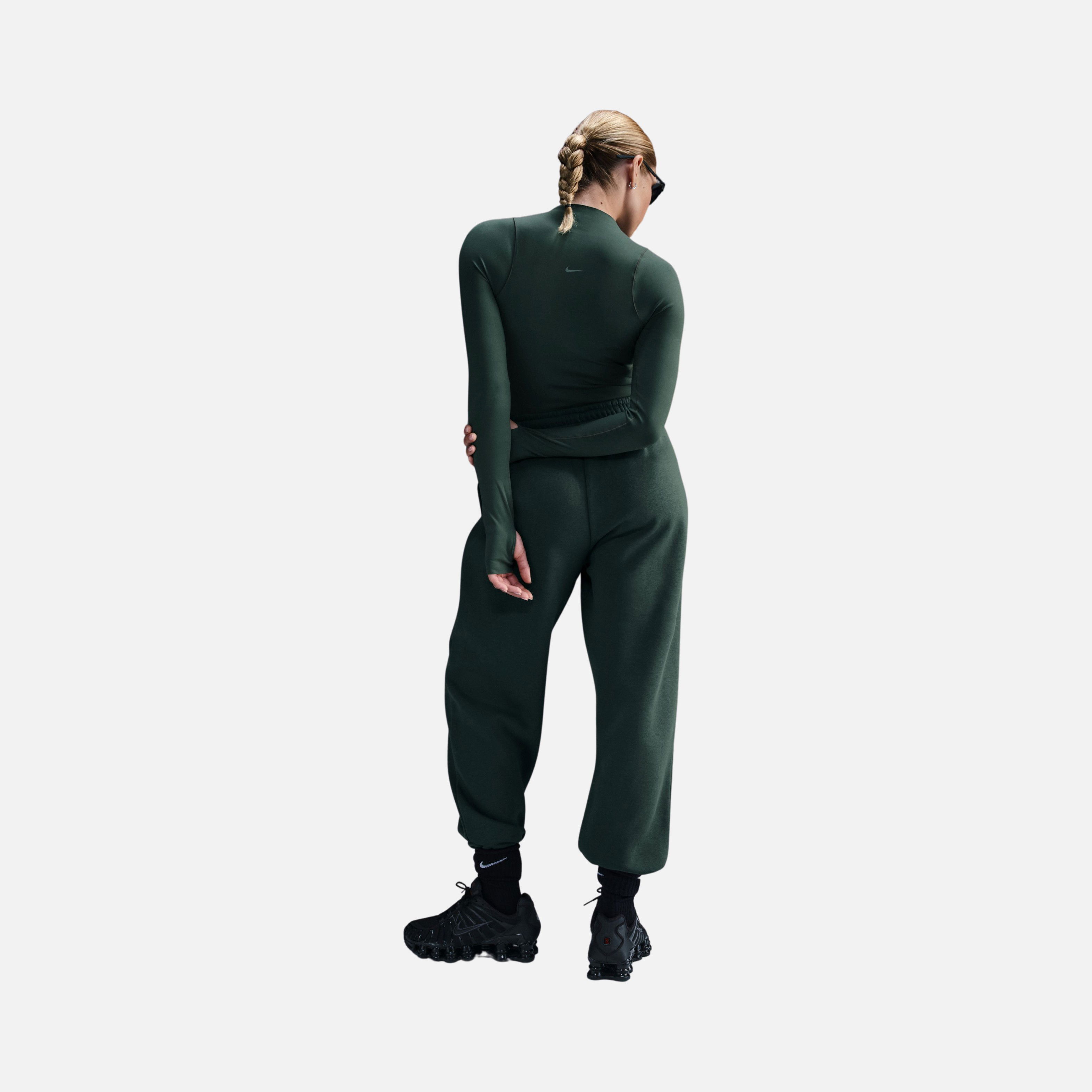 Nike Sportswear Phoenix Fleece High-Waisted Oversized Kadın Eşofman Altı