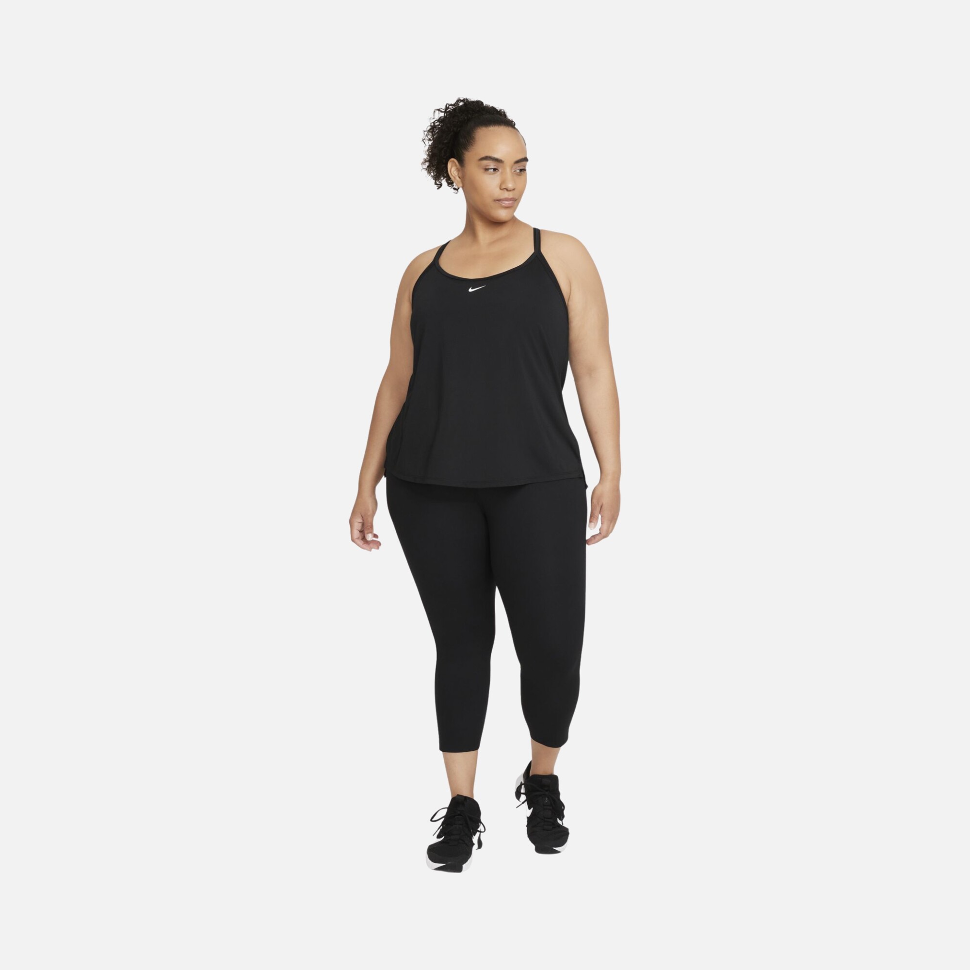 Nike Dri-Fit One Elastika Standard Fit Kadın Atlet