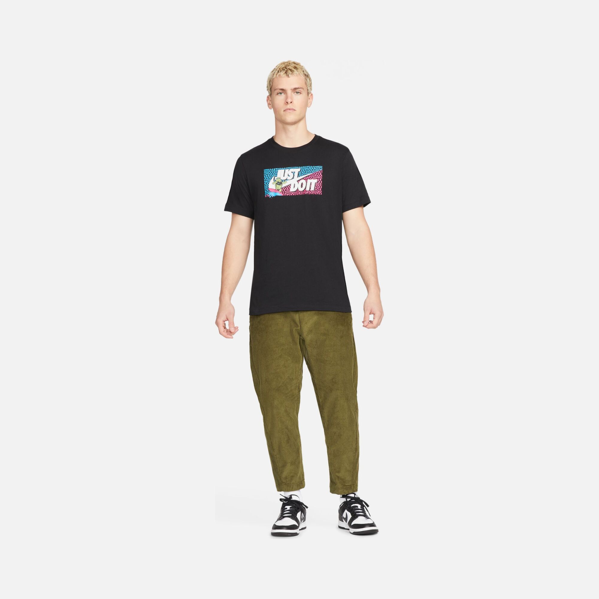 Nike Sportswear Standard Issue 2 Open Short-Sleeve Erkek Tişört