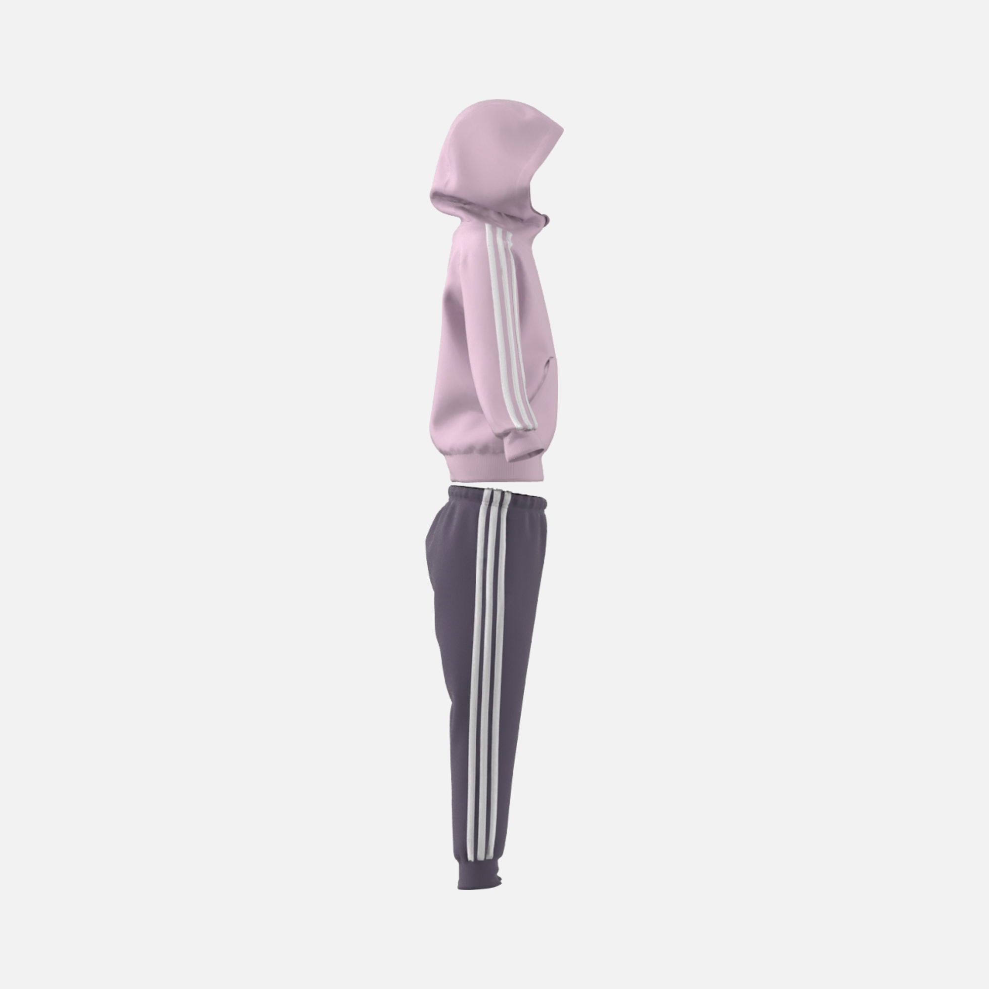 adidas Essentials 3-Stripes Shiny Çocuk Eşofman Takımı