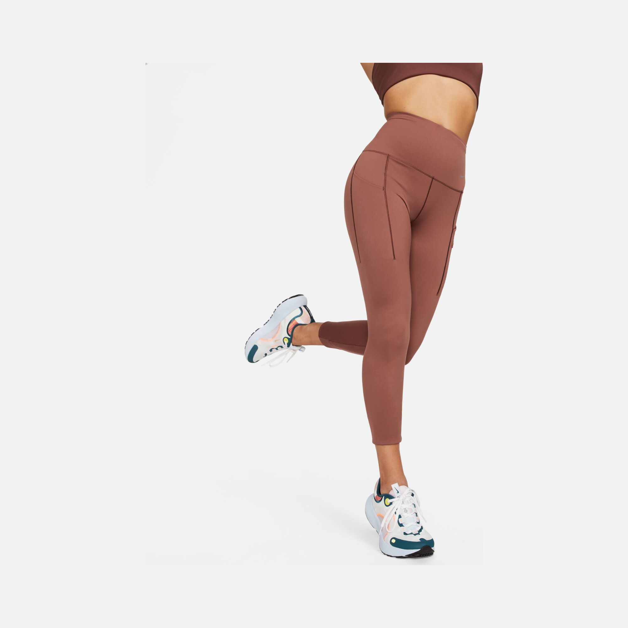 Nike Dri-Fit Go Firm-Support High-Waisted 7/8 Running Kadın Tayt
