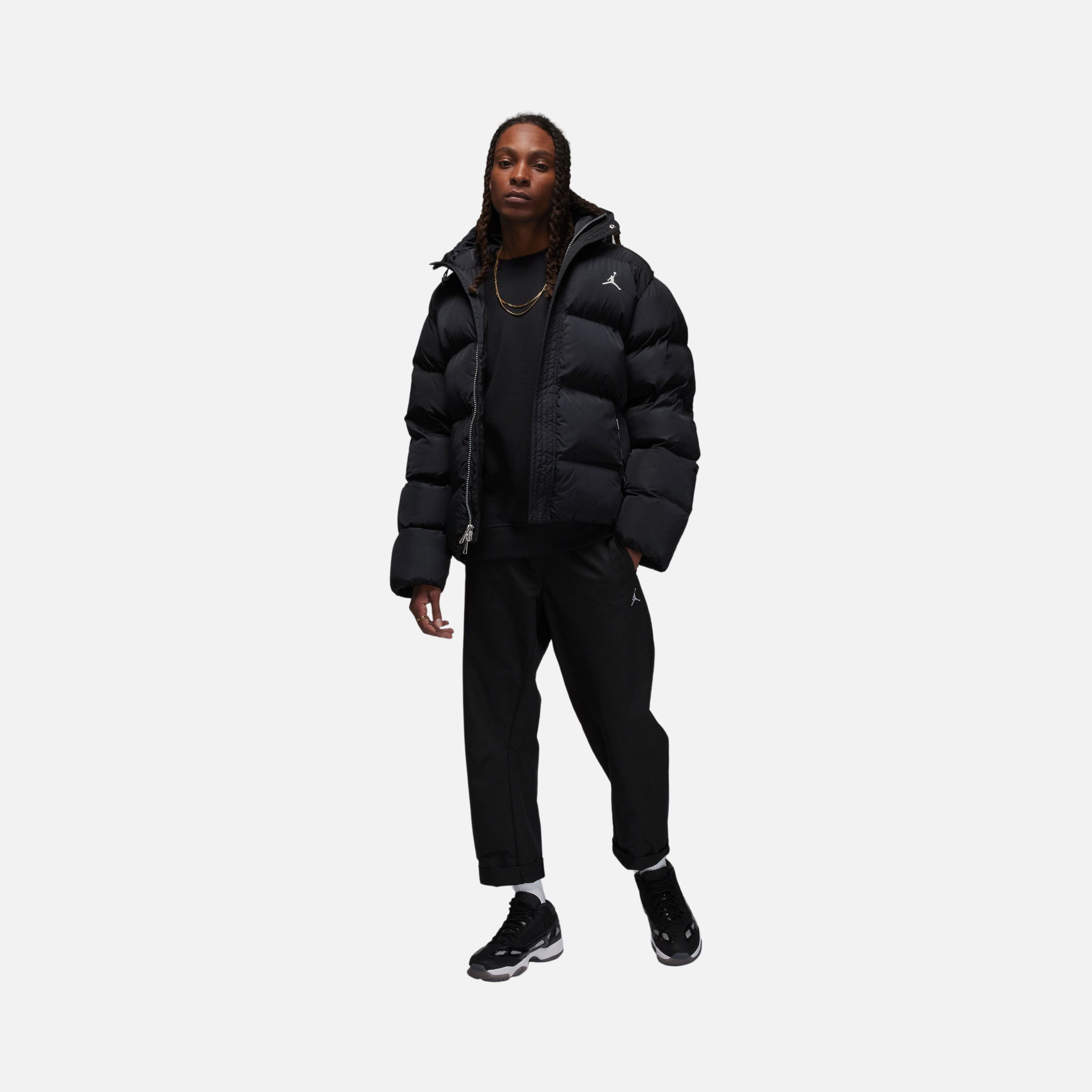 Nike Jordan Essentials Statement Puffer Full-Zip Hoodie Erkek Mont