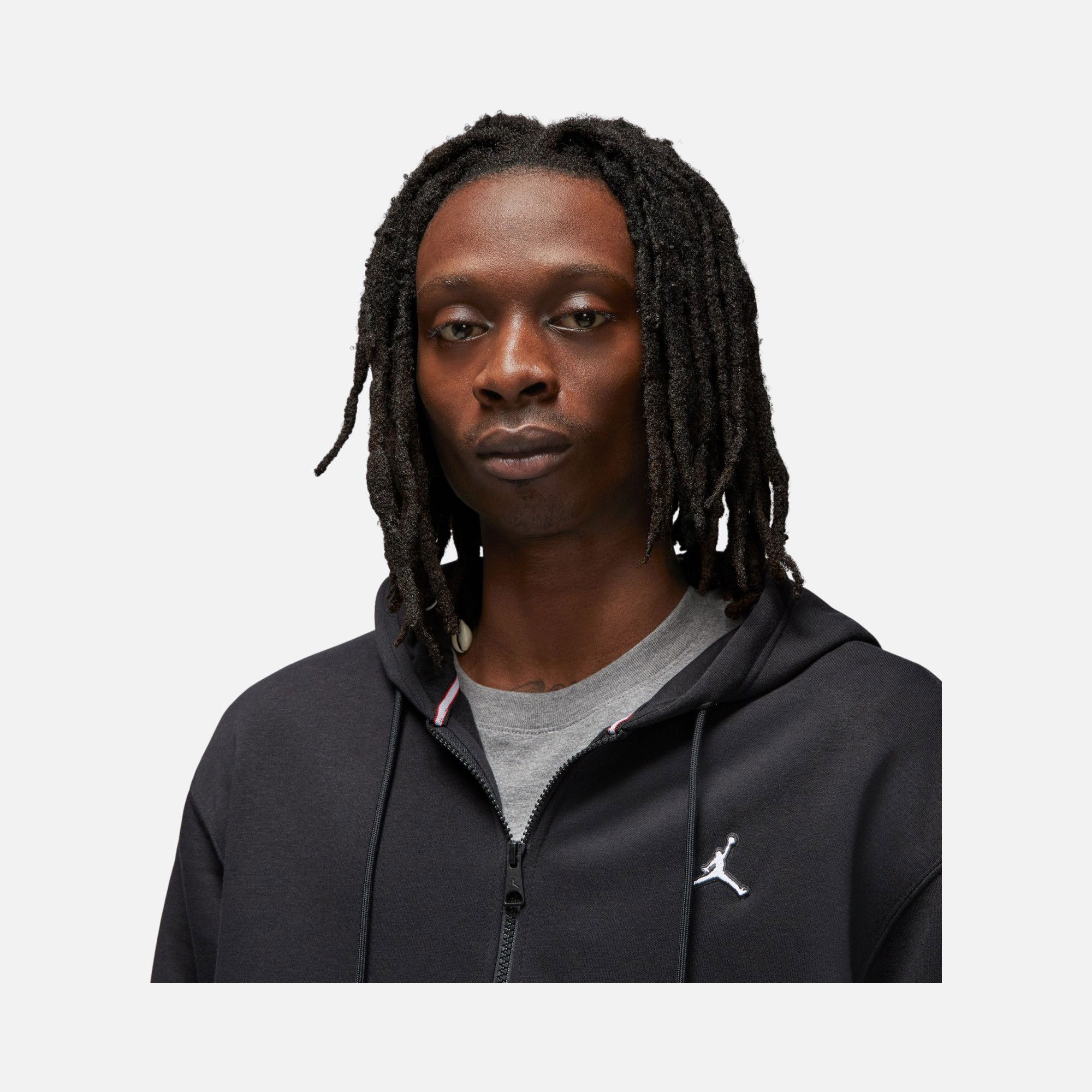Nike Jordan Brooklyn Fleece Full-Zip Hoodie Erkek Sweatshirt
