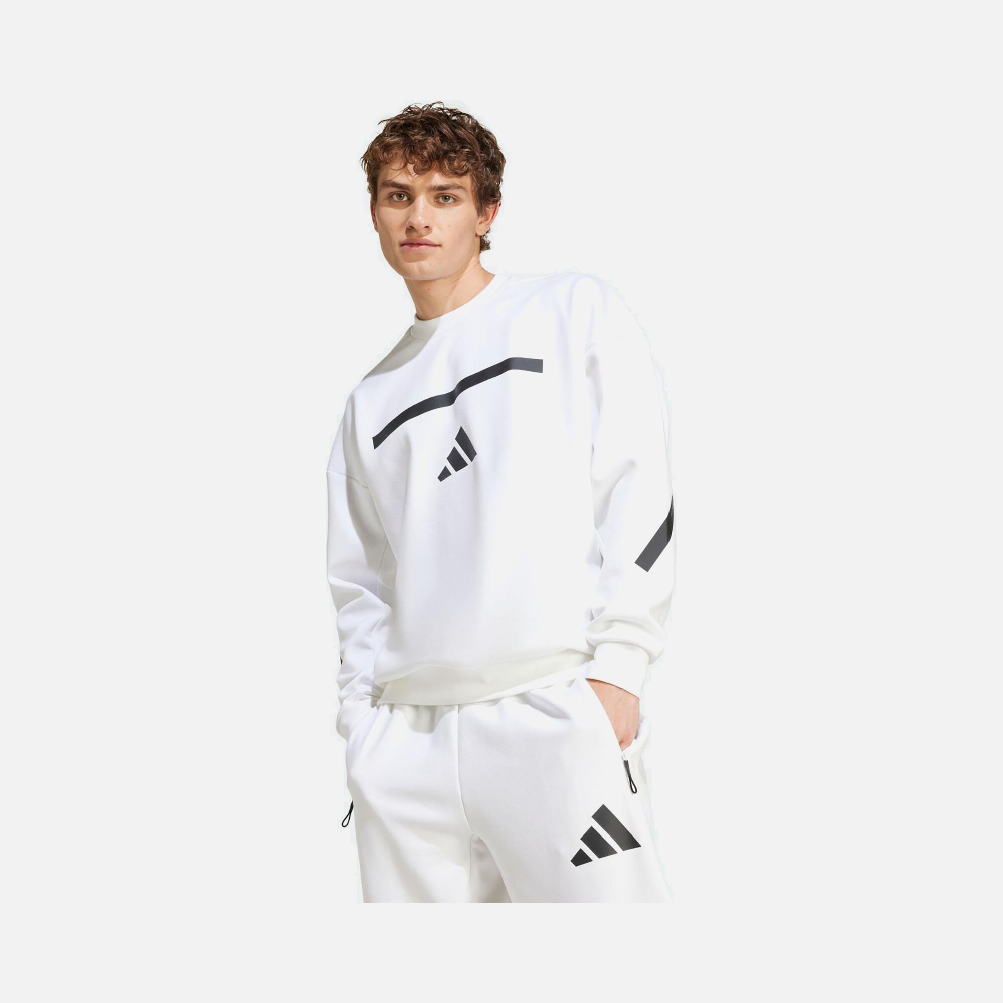 adidas Sportswear Z.N.E. Crew Erkek Sweatshirt
