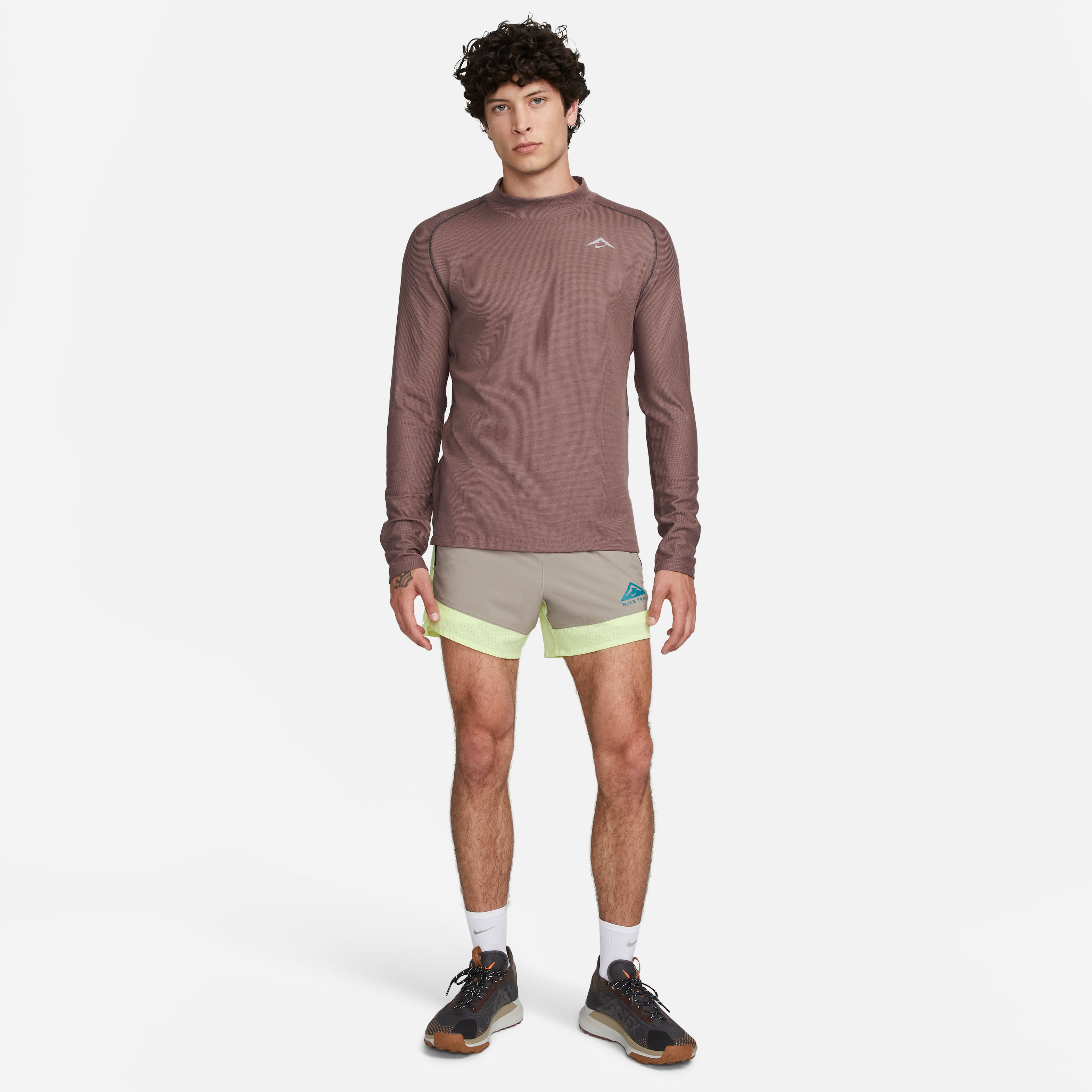 Nike Dri-Fit Trail Running Long-Sleeve Erkek Tişört