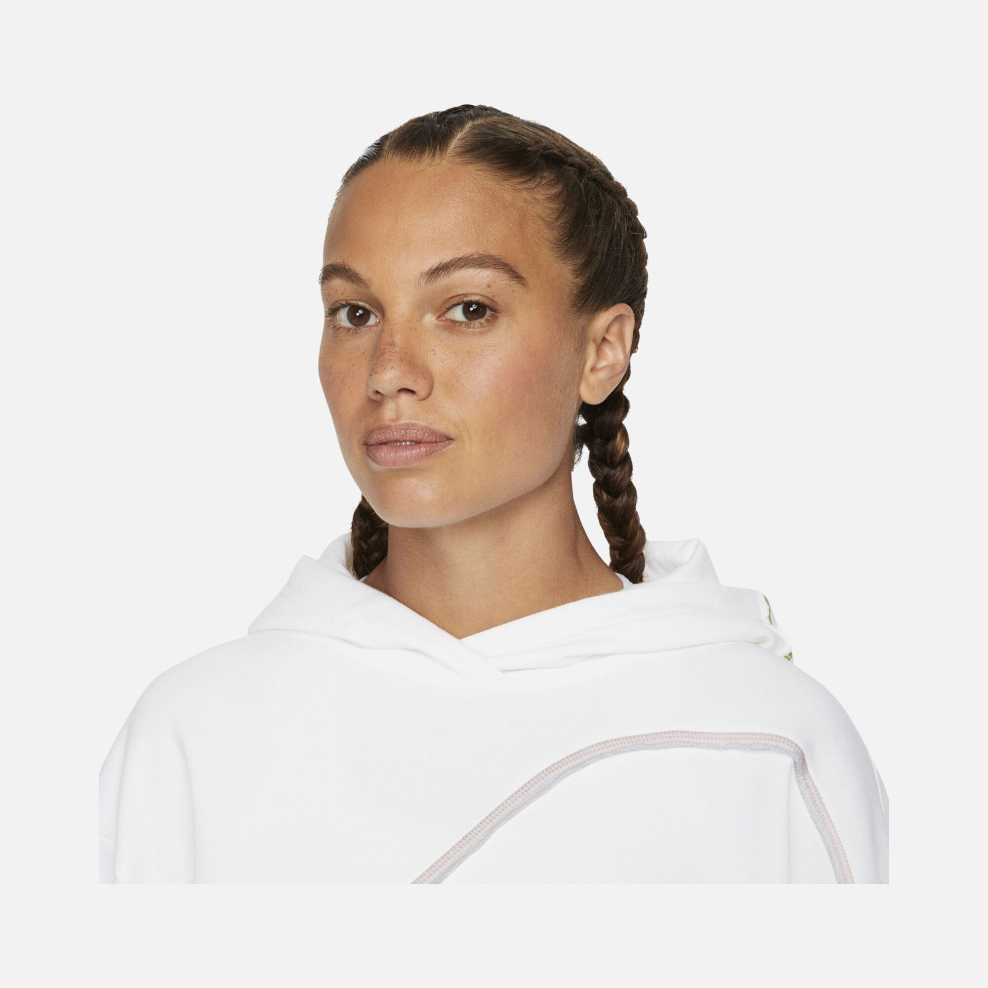 Nike Sportswear Fleece Swirl Oversized Hoodie Kadın Sweatshirt