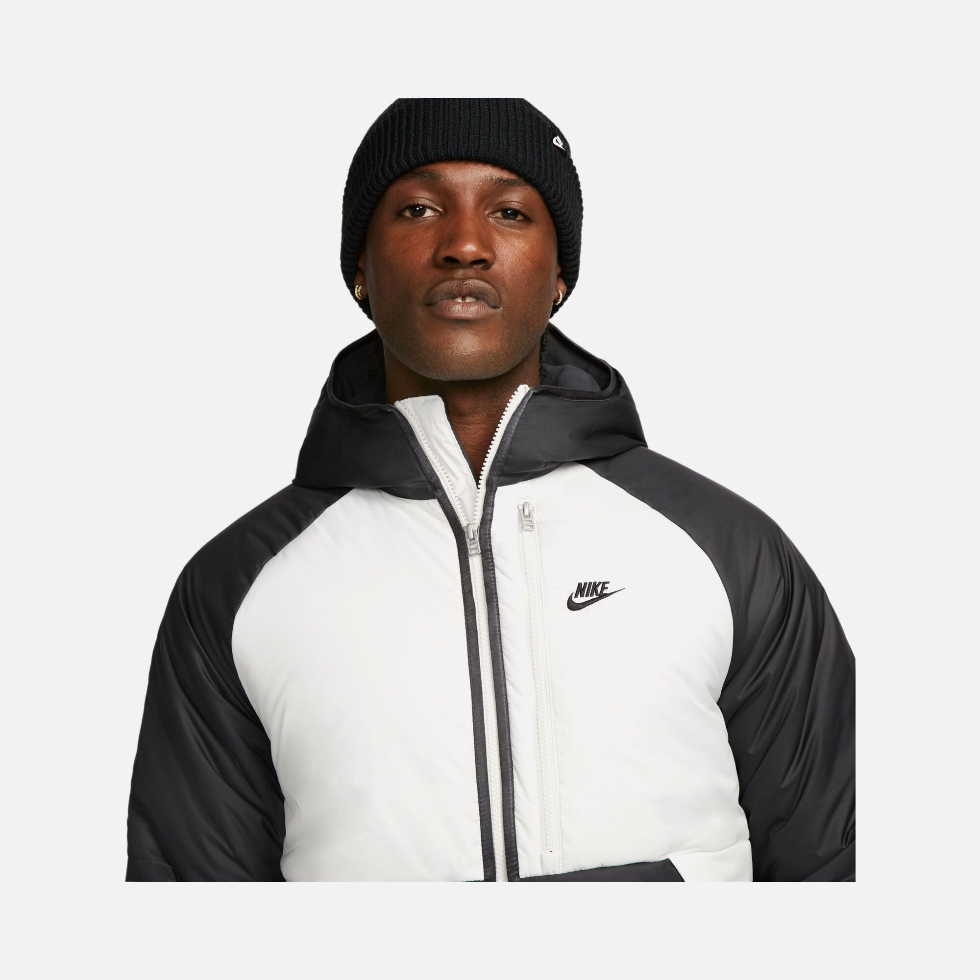 Nike Sportswear Therma-Fit Legacy Full-Zip Hoodie Erkek Mont