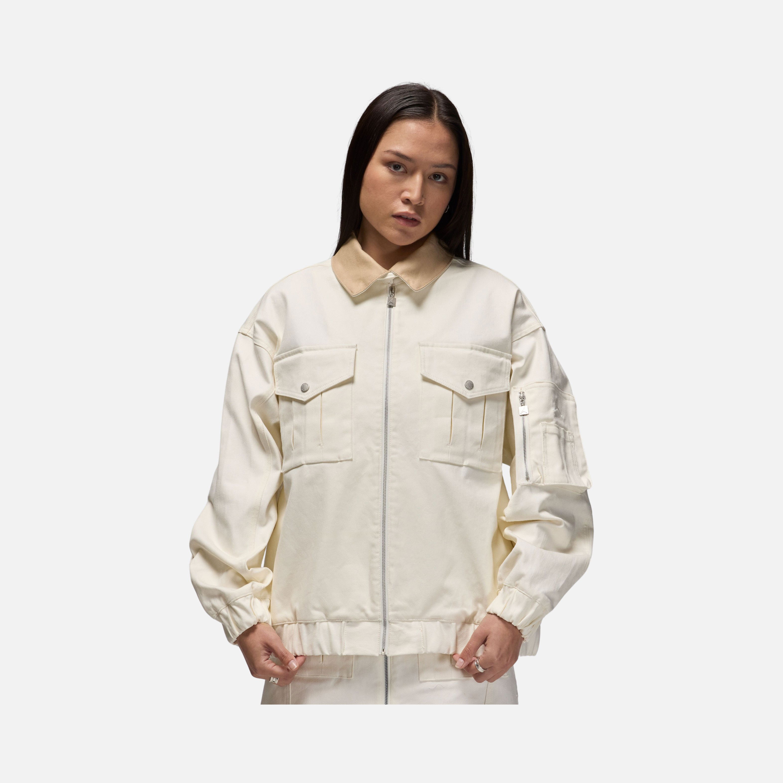 Nike Jordan Essentials Renegade Woven Twill Fabric Full-Zip Kadın Ceket