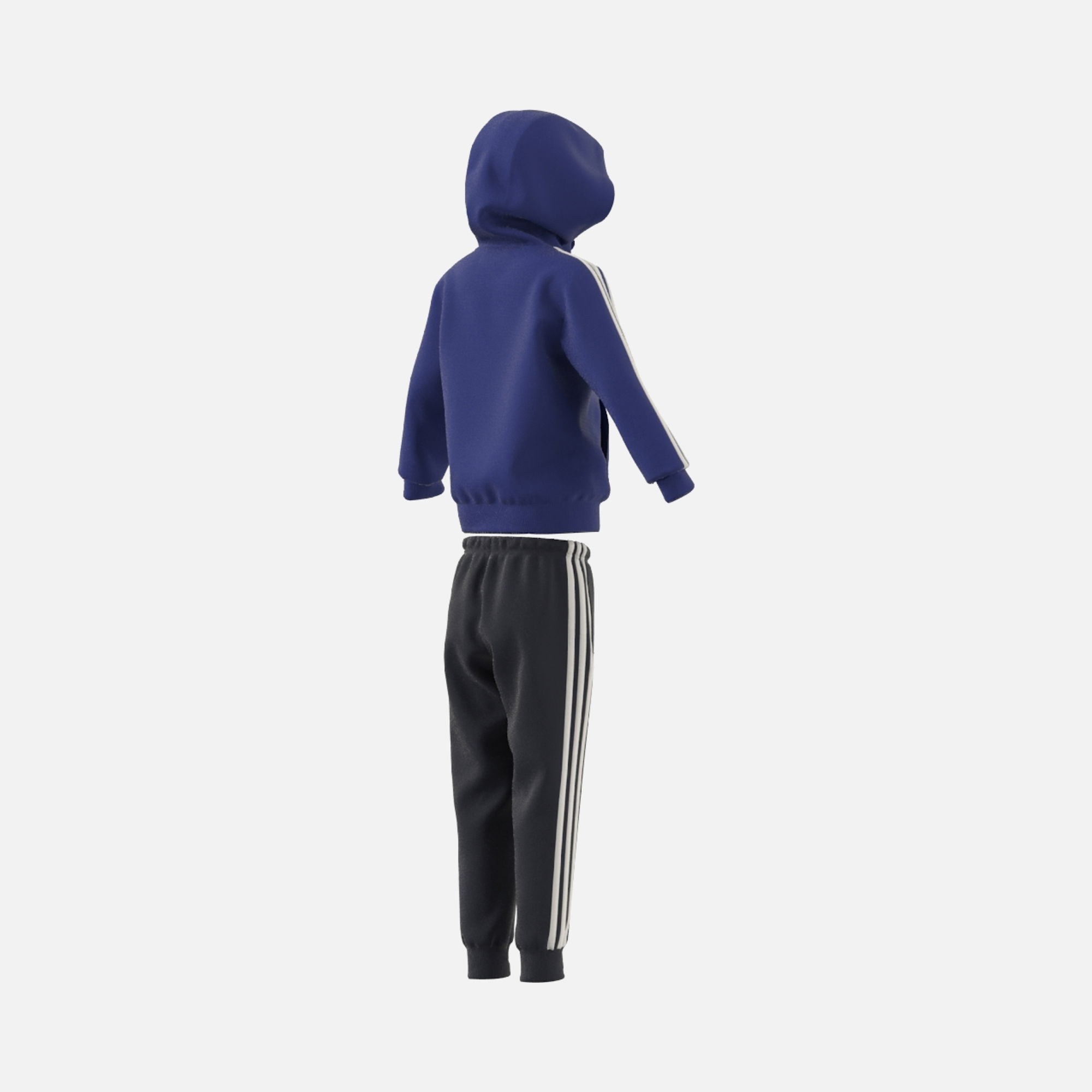 adidas Essentials 3-Stripes Shiny Çocuk Eşofman Takımı