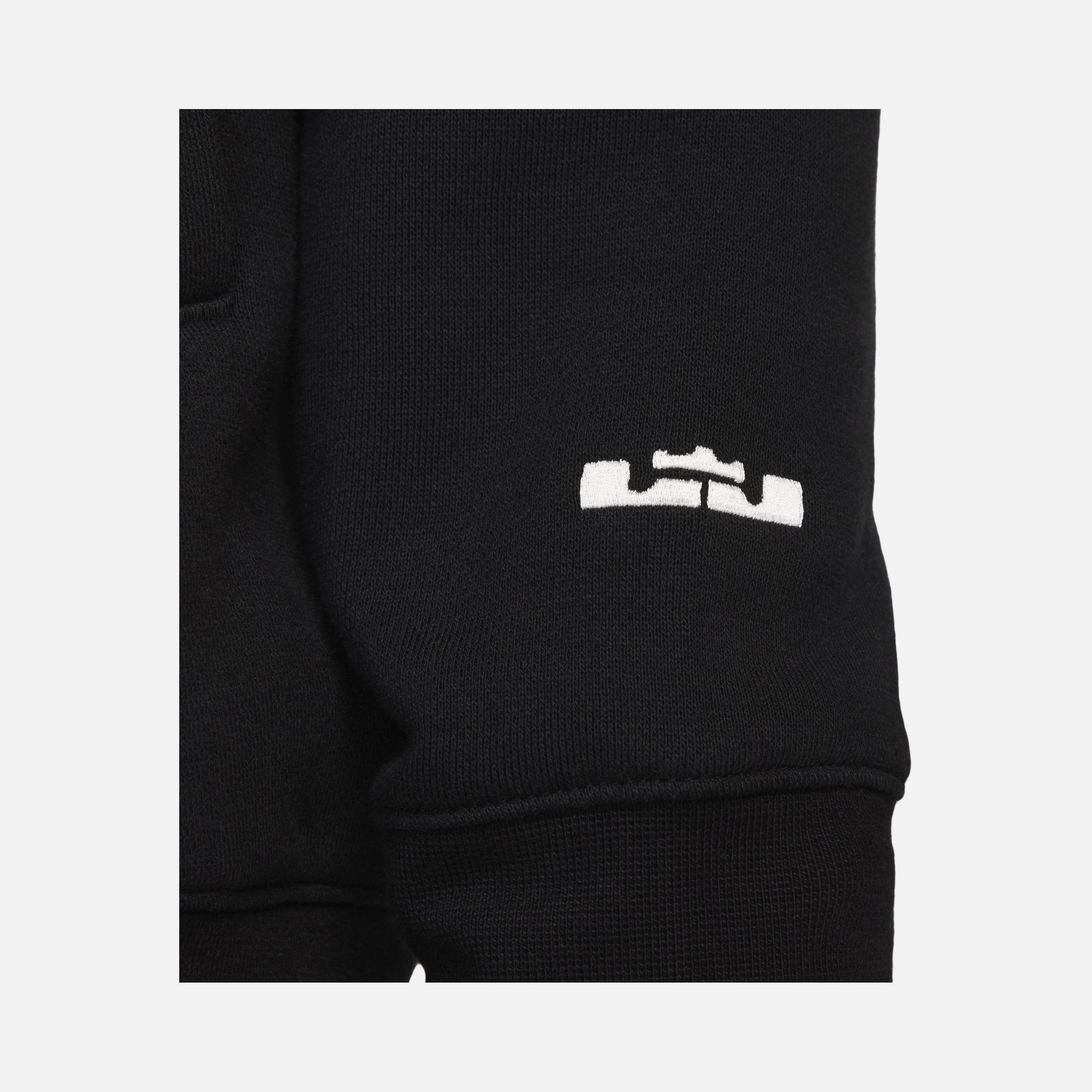 Nike LeBron James Brush Pullover Fleece Hoodie Erkek Sweatshirt