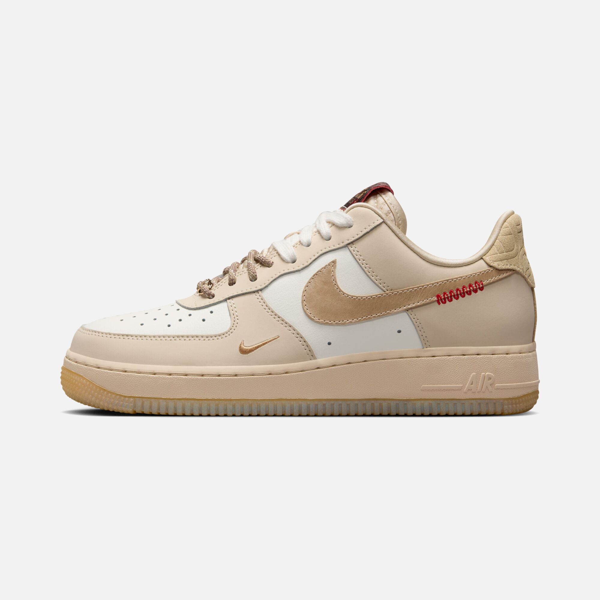 Nike Air Force 1 '07 ''Design Details Imitating a Coiled Snake'' Kadın Spor Ayakkabı