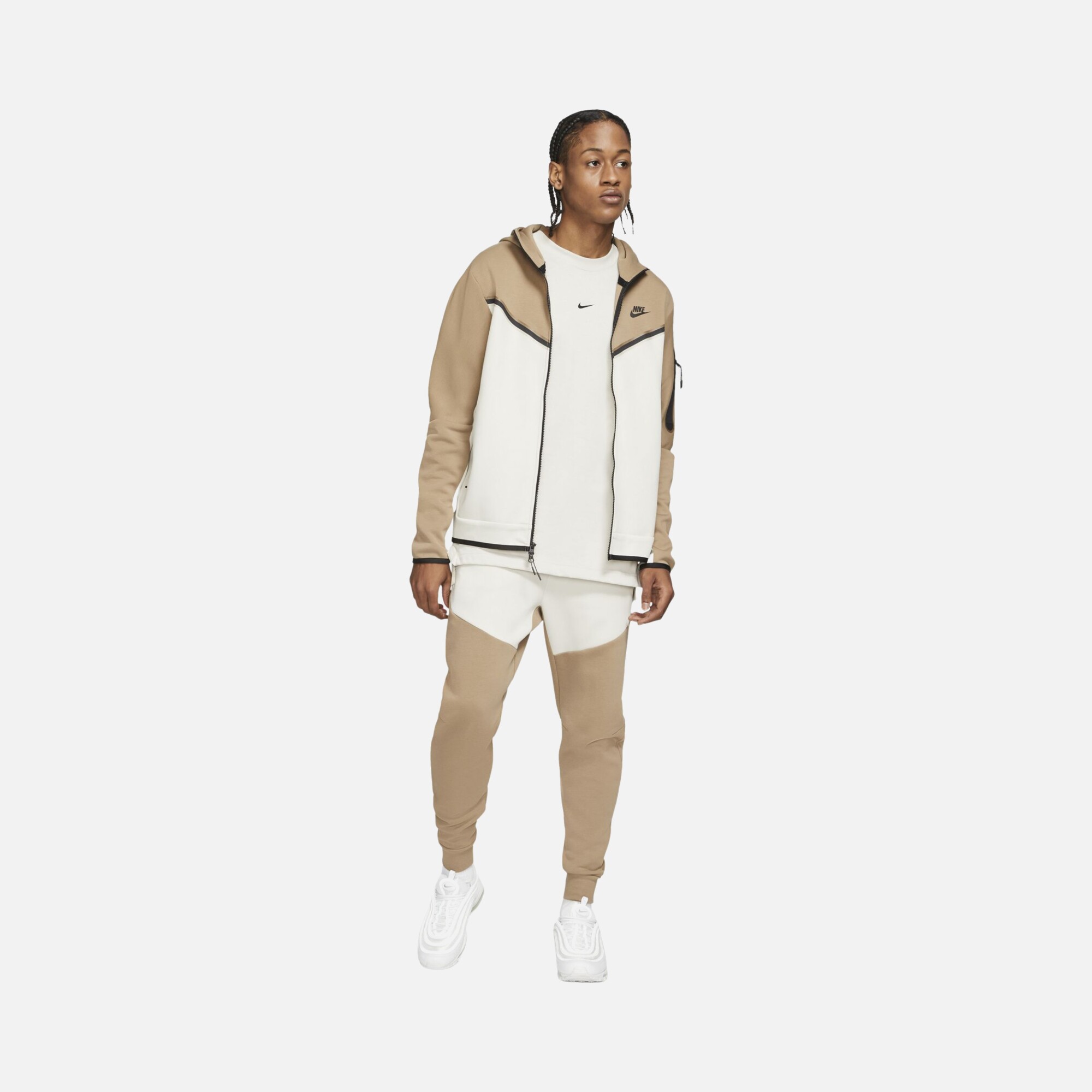 Nike Sportswear Tech Fleece Full-Zip Hoodie Erkek Sweatshirt