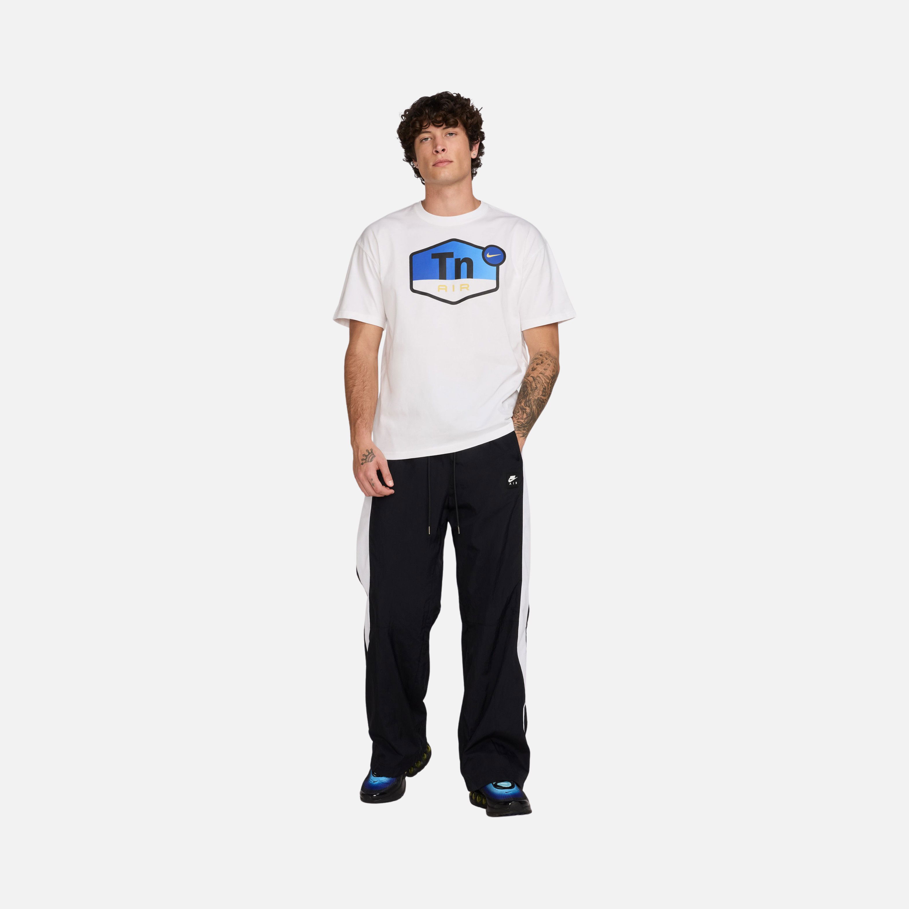 Nike Sportswear M90 Tuned Air Footwear Connect Graphic Short-Sleeve Erkek Tişört