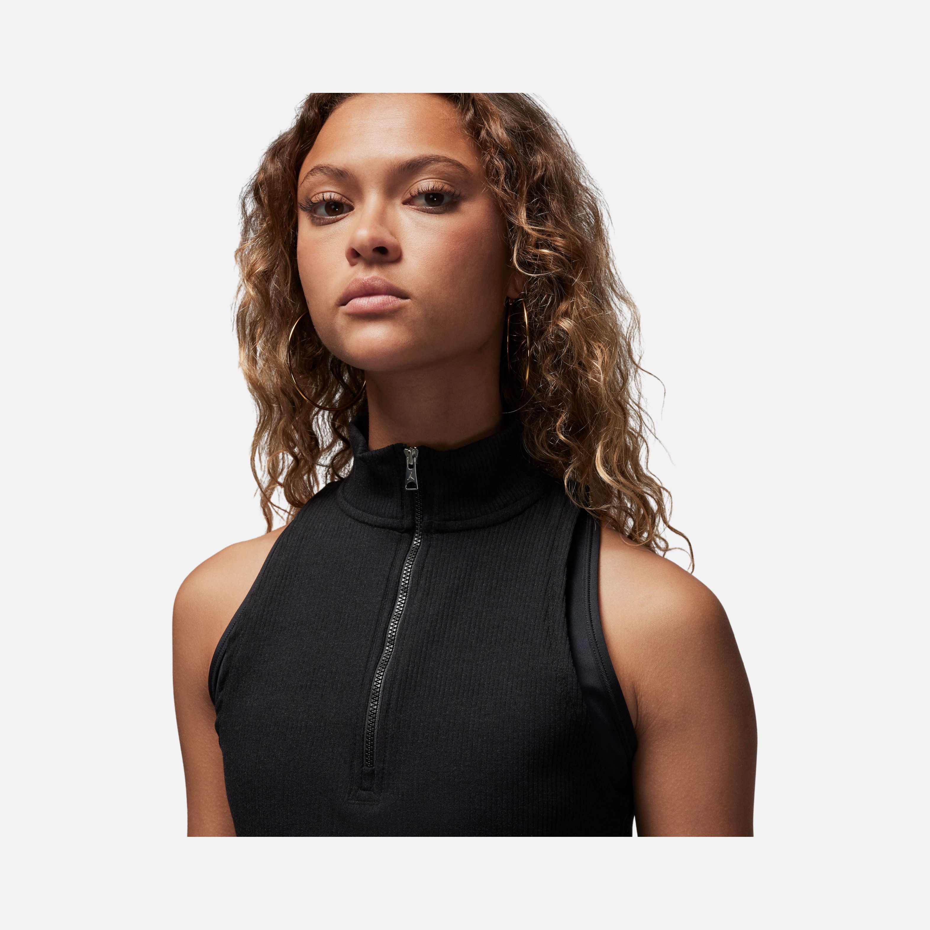 Nike Jordan Mock Neck Half-Zip Kadın Atlet
