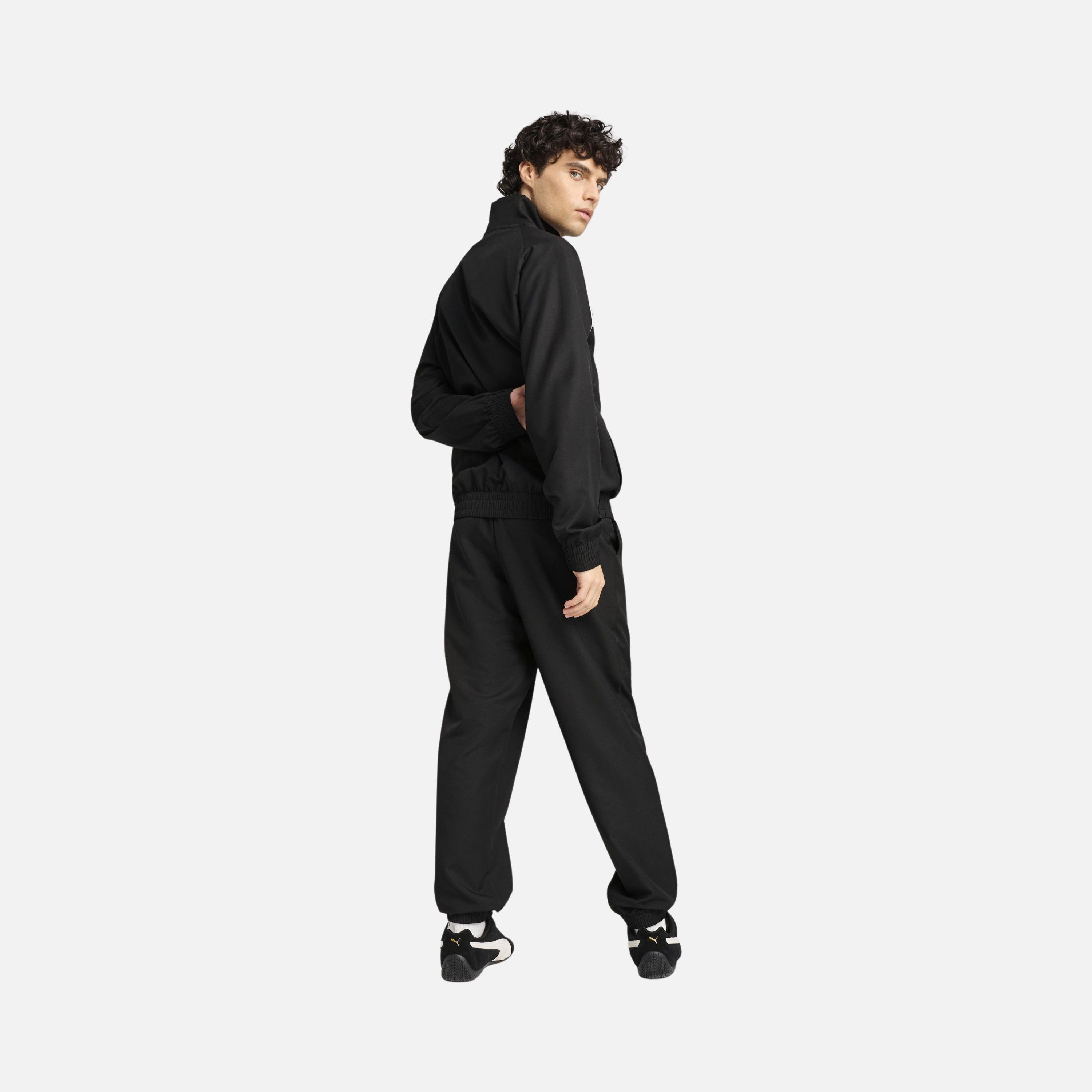 Puma Sportswear Woven Piping Regular-Fit Full-Zip Erkek Eşofman Takımı