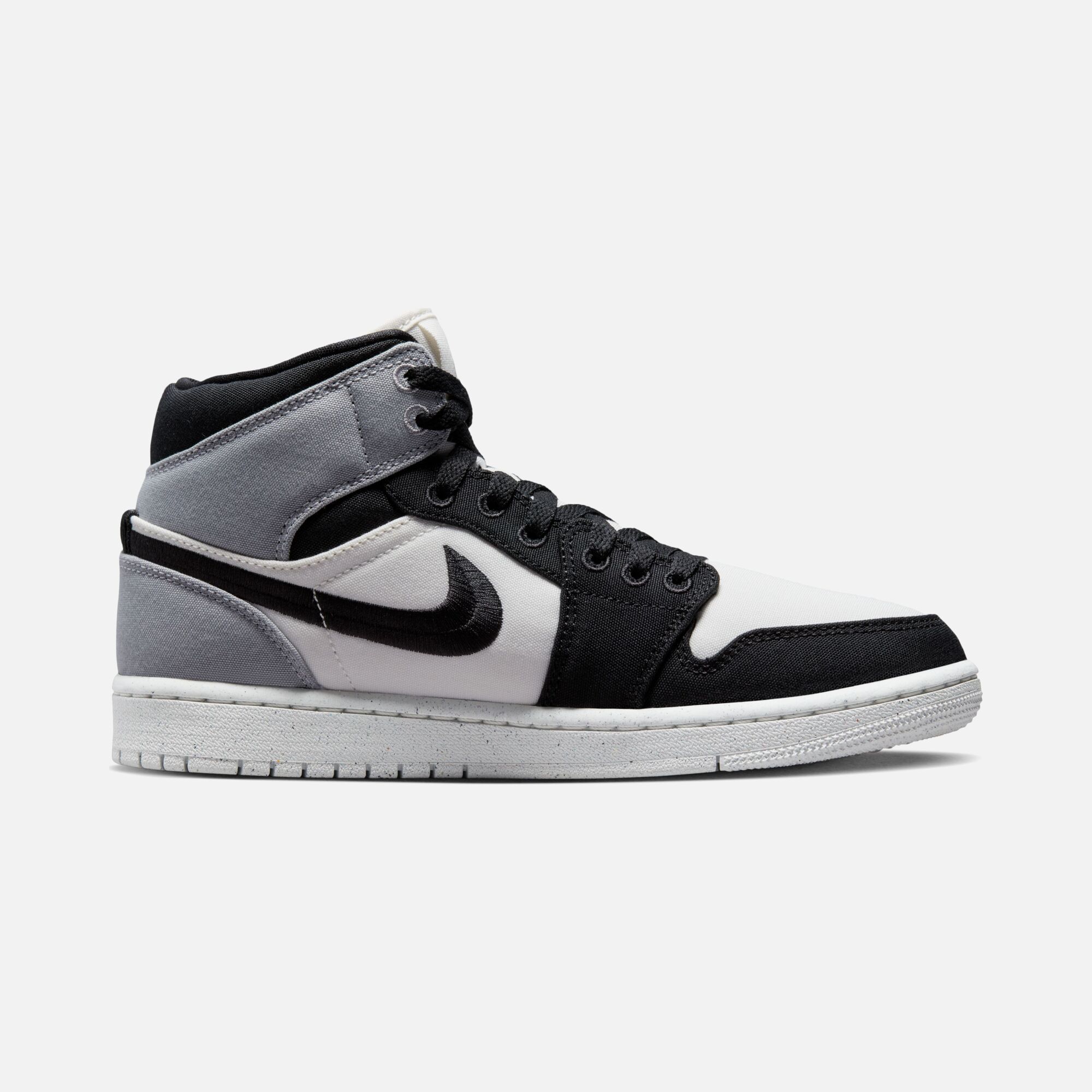 Nike Air Jordan 1 Mid SE ''Custom Swoosh Logo'' Kadın Spor Ayakkabı