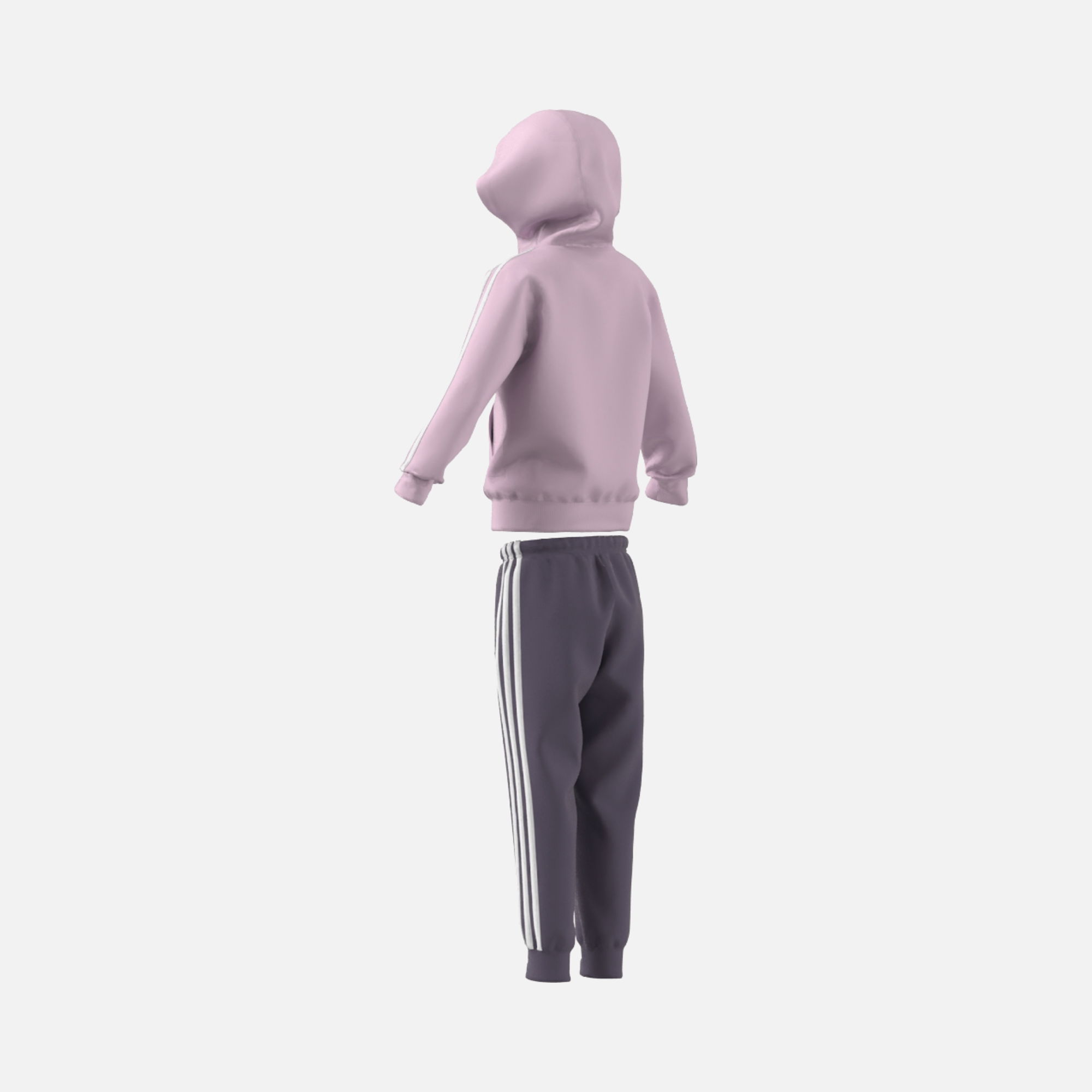 adidas Essentials 3-Stripes Shiny Çocuk Eşofman Takımı