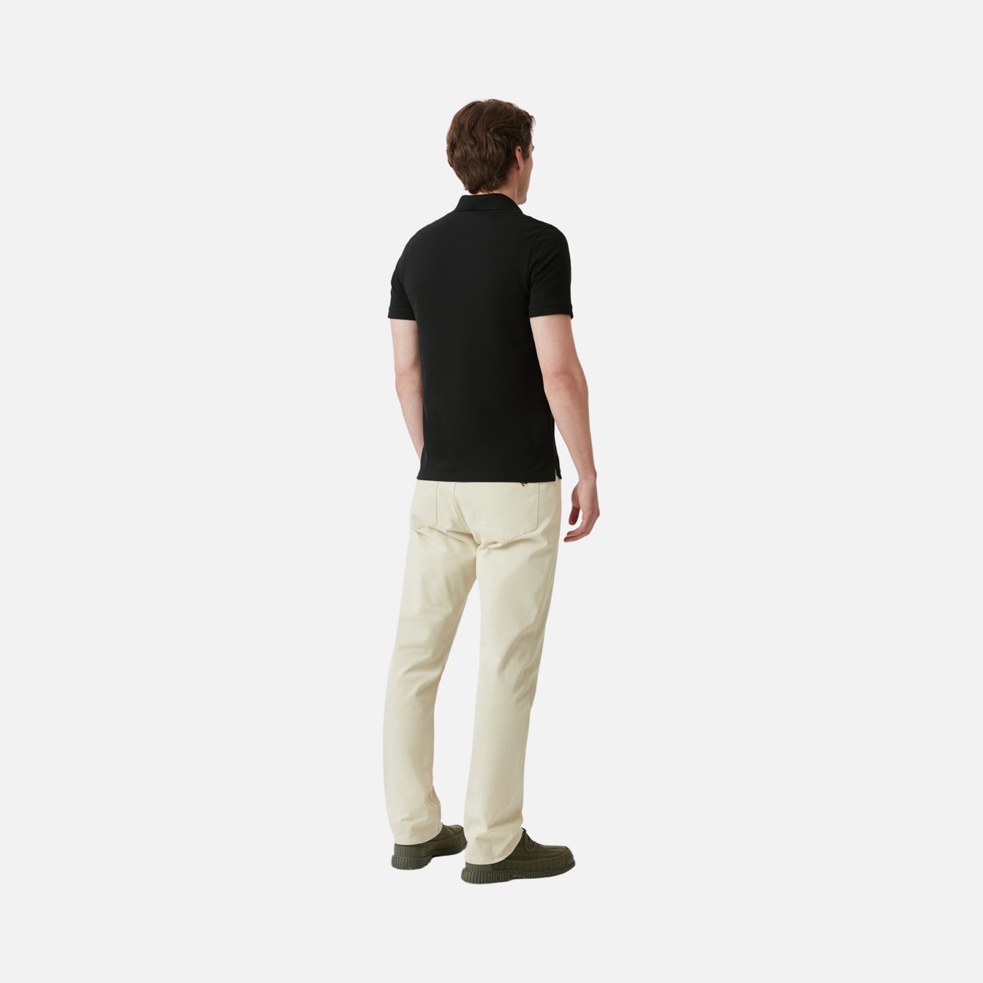 WWF Sportswear Kızıl Tilki Embroidered Regular-Fit Polo Collar Short-Sleeve Unisex Tişört