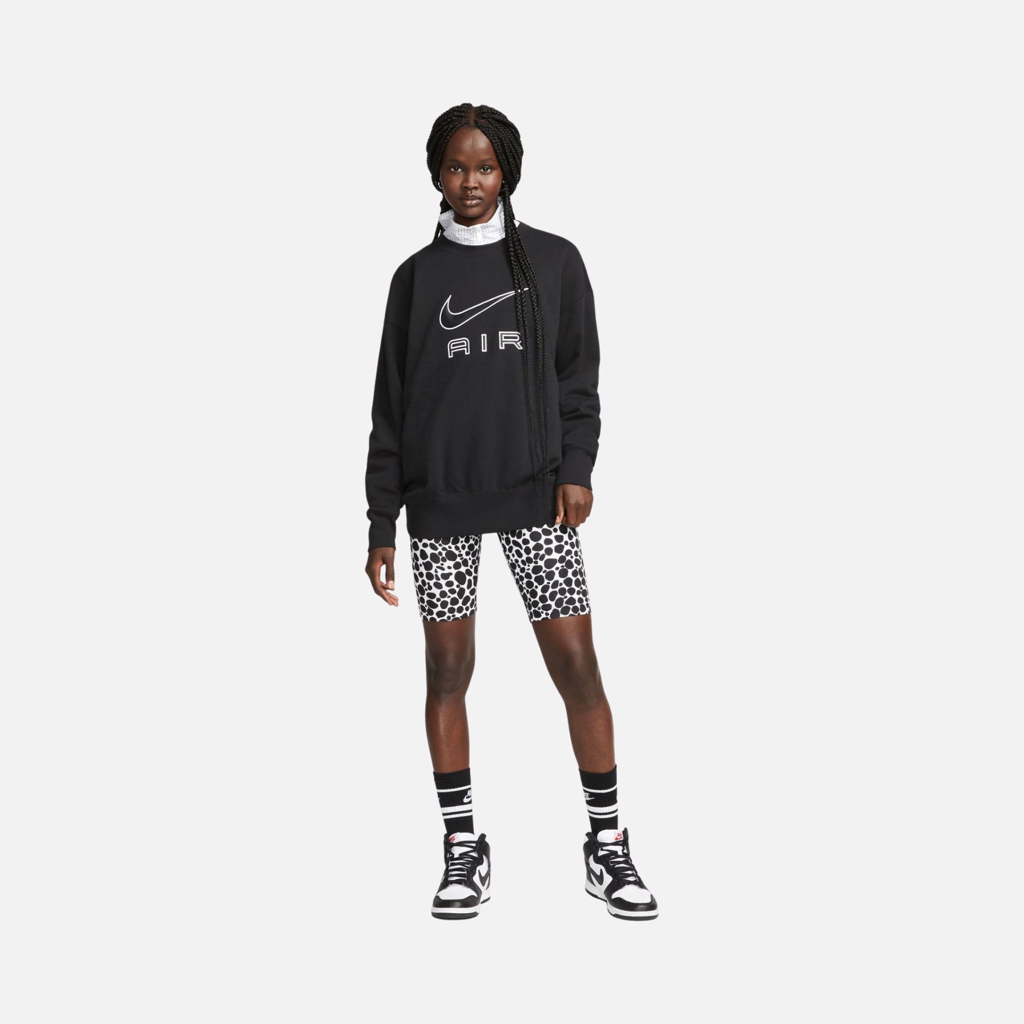 Nike Sportswear Air Fleece Crewneck Kadın Sweatshirt