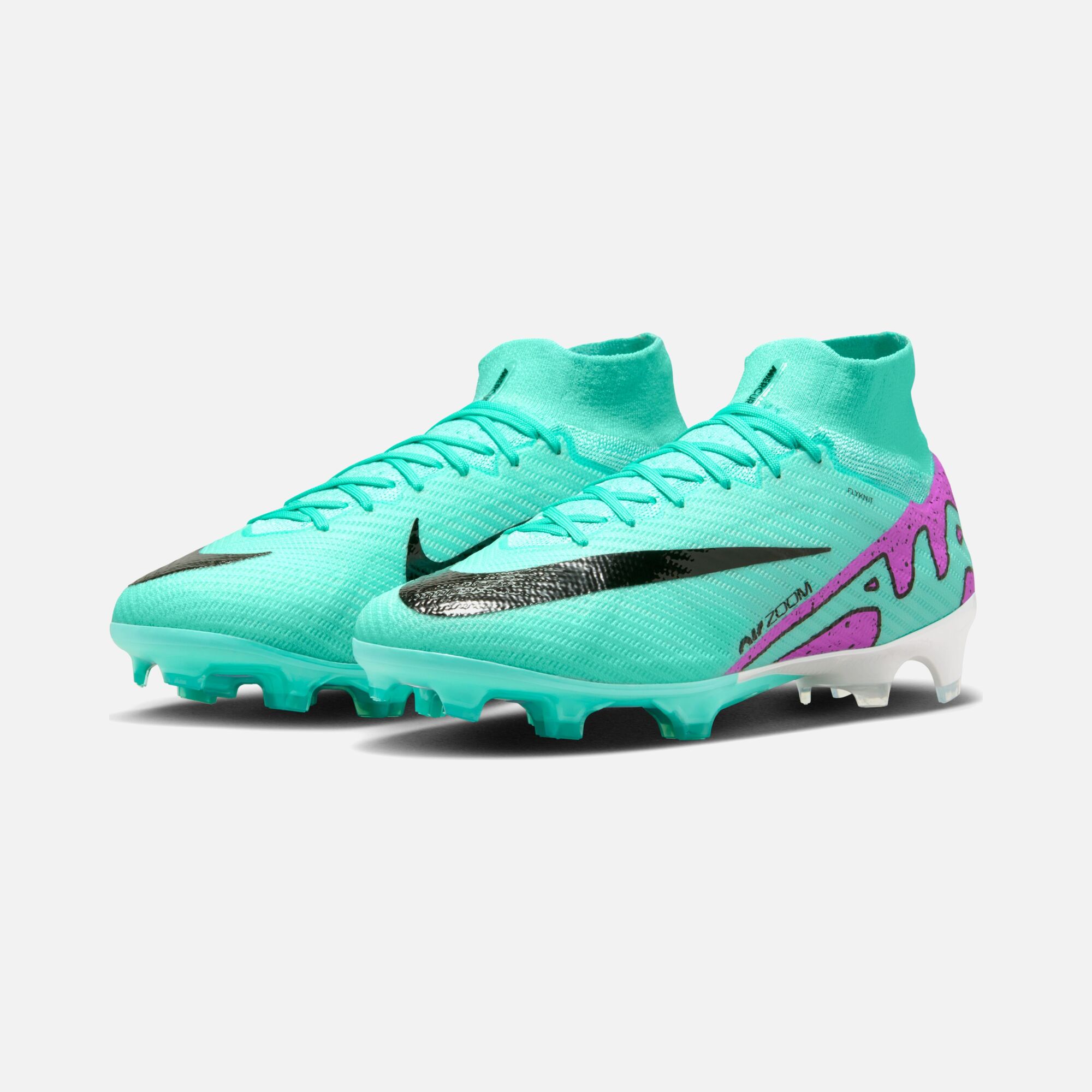Nike Zoom Mercurial Superfly 9 Elite FG Firm Ground High-Top Erkek Krampon