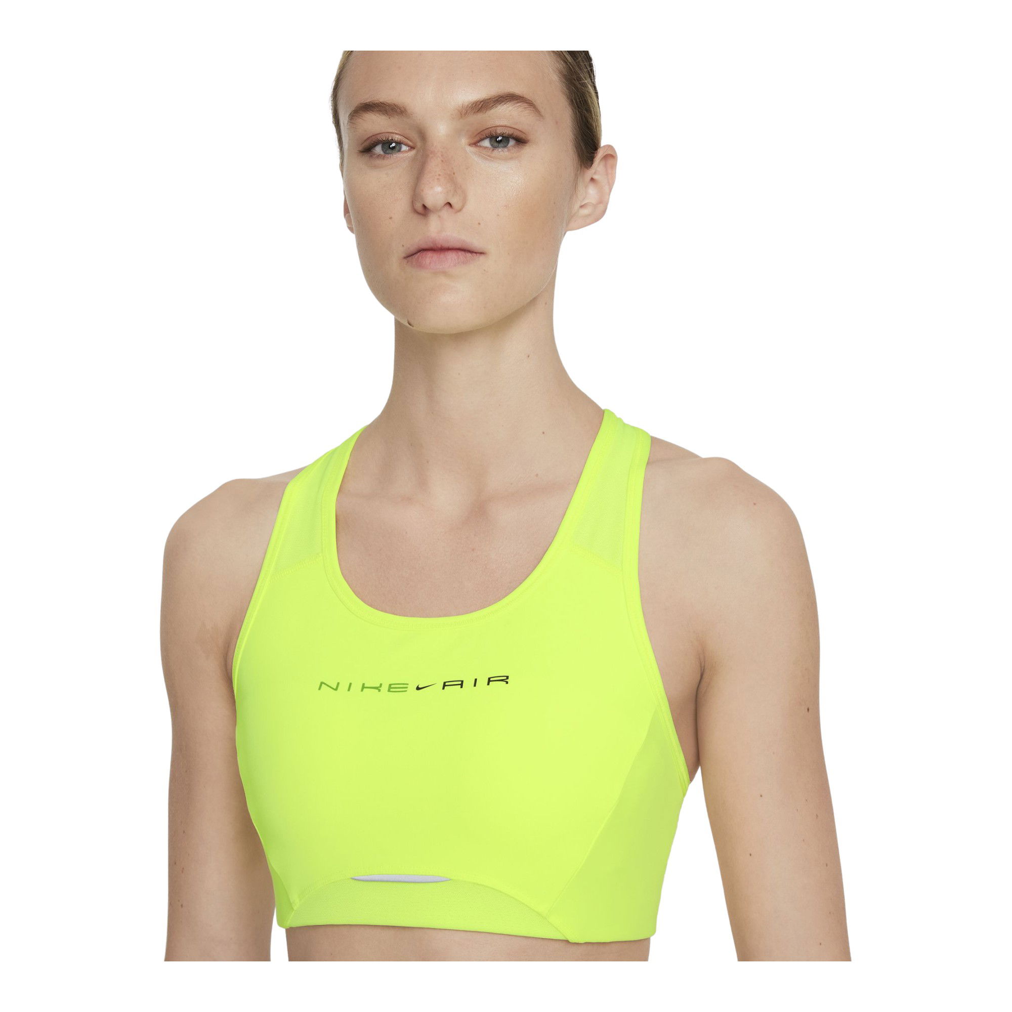 Nike Air Dri-Fit Swoosh Reflective Medium-Support 1-Piece Kadın Bra